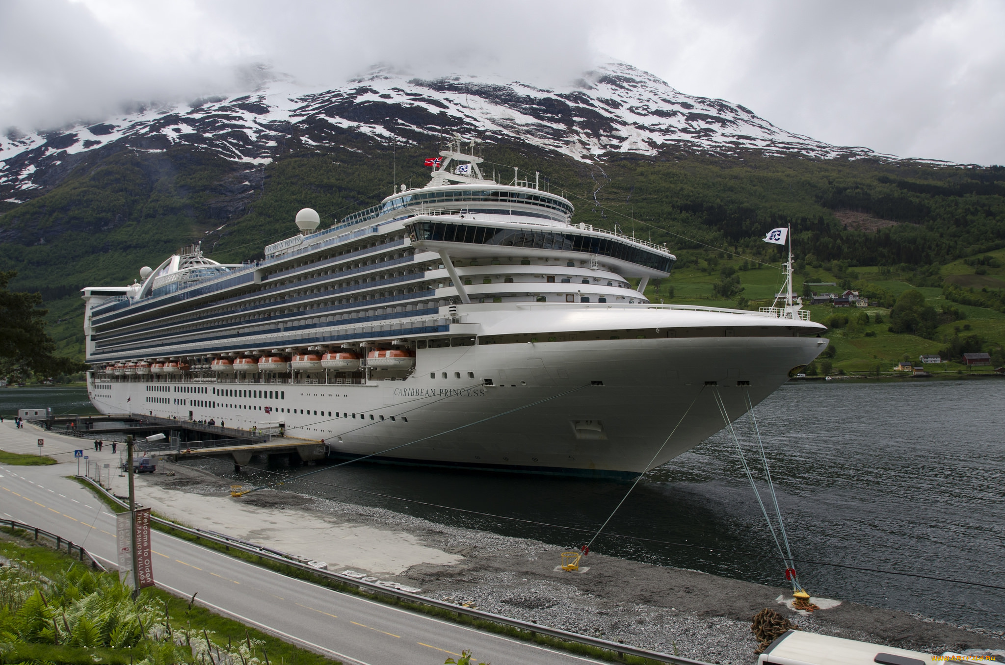 caribbean, princess, корабли, лайнеры, круизный, лайнер