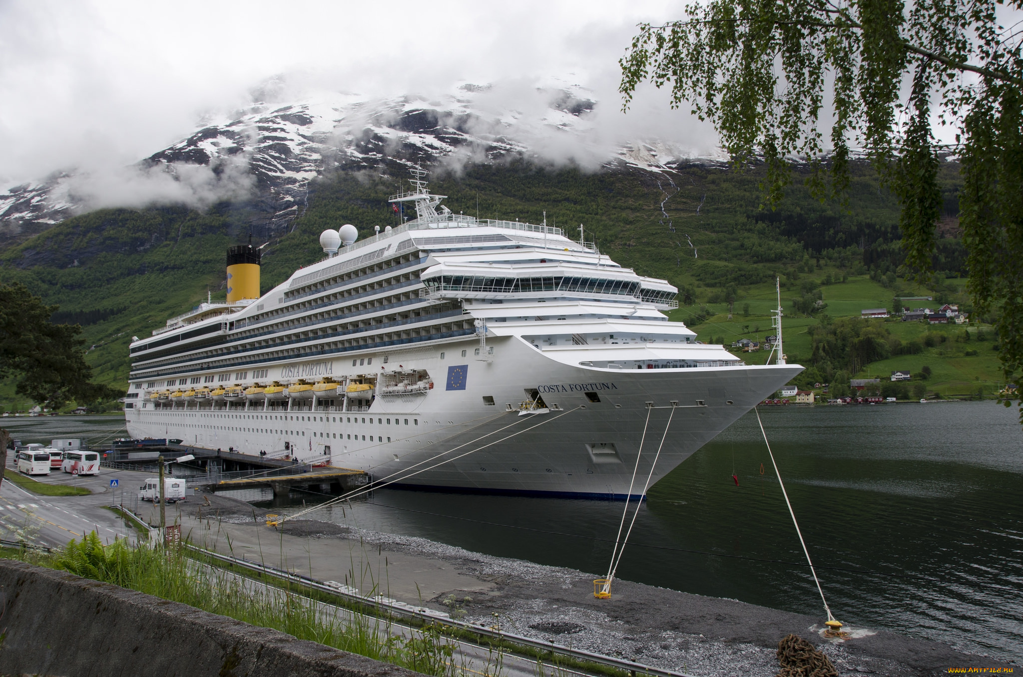 costa, fortuna, корабли, лайнеры, круизный, лайнер