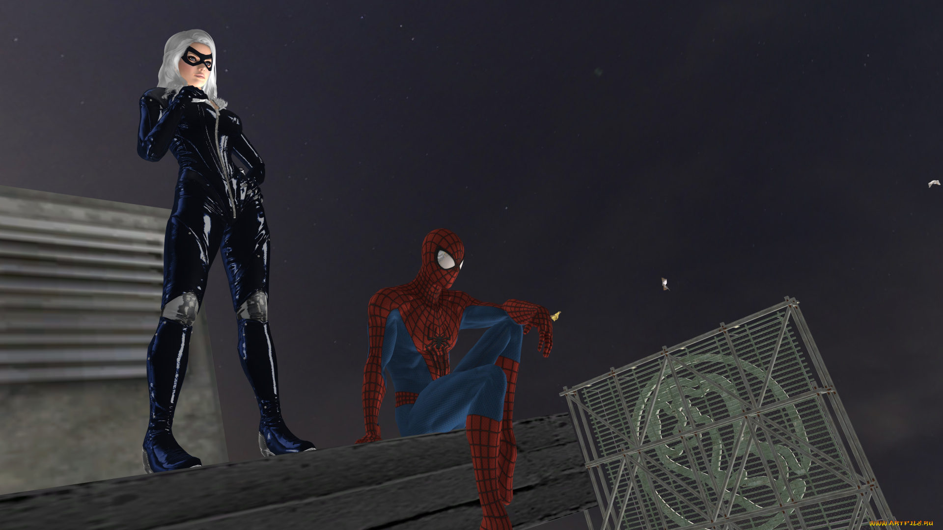 3д, графика, фантазия, , fantasy, взгляд, девушка, человек, паук, маска, фон