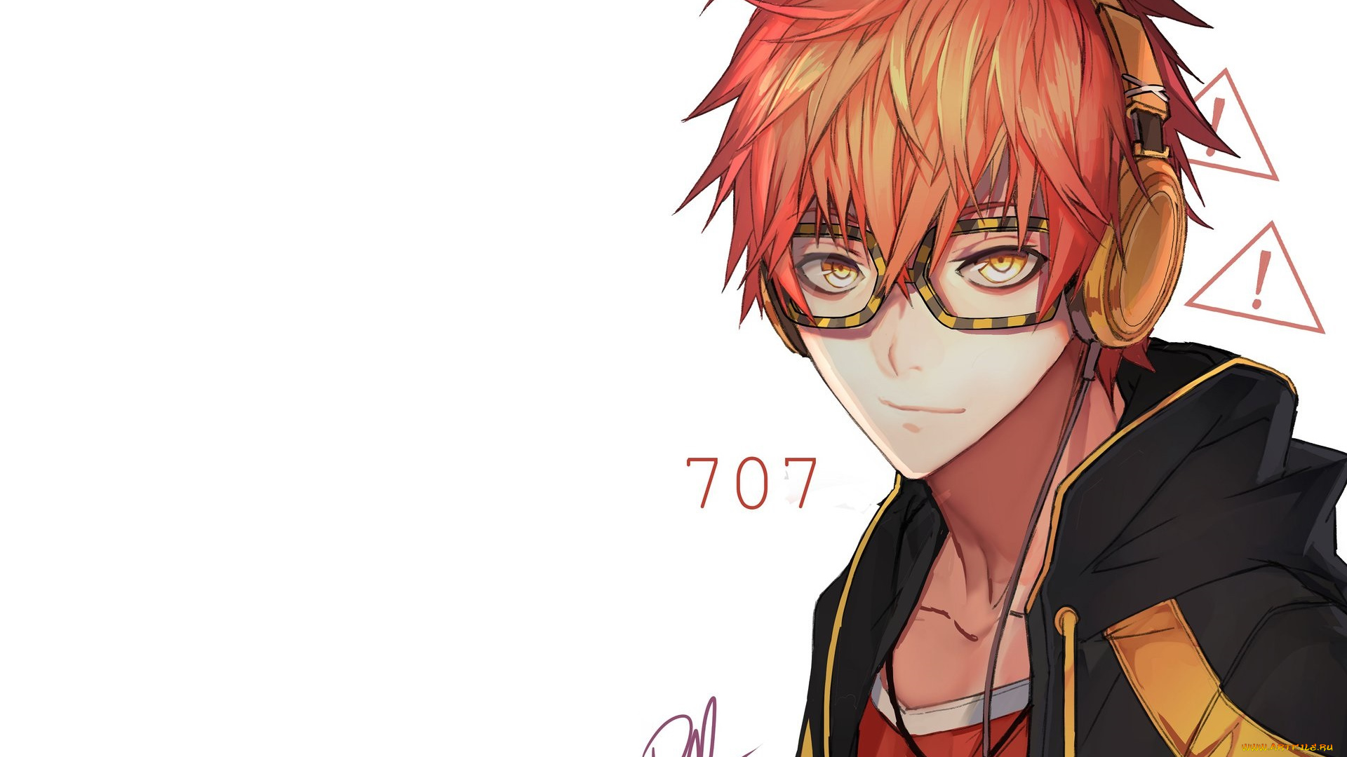 аниме, mystic, messenger, парень