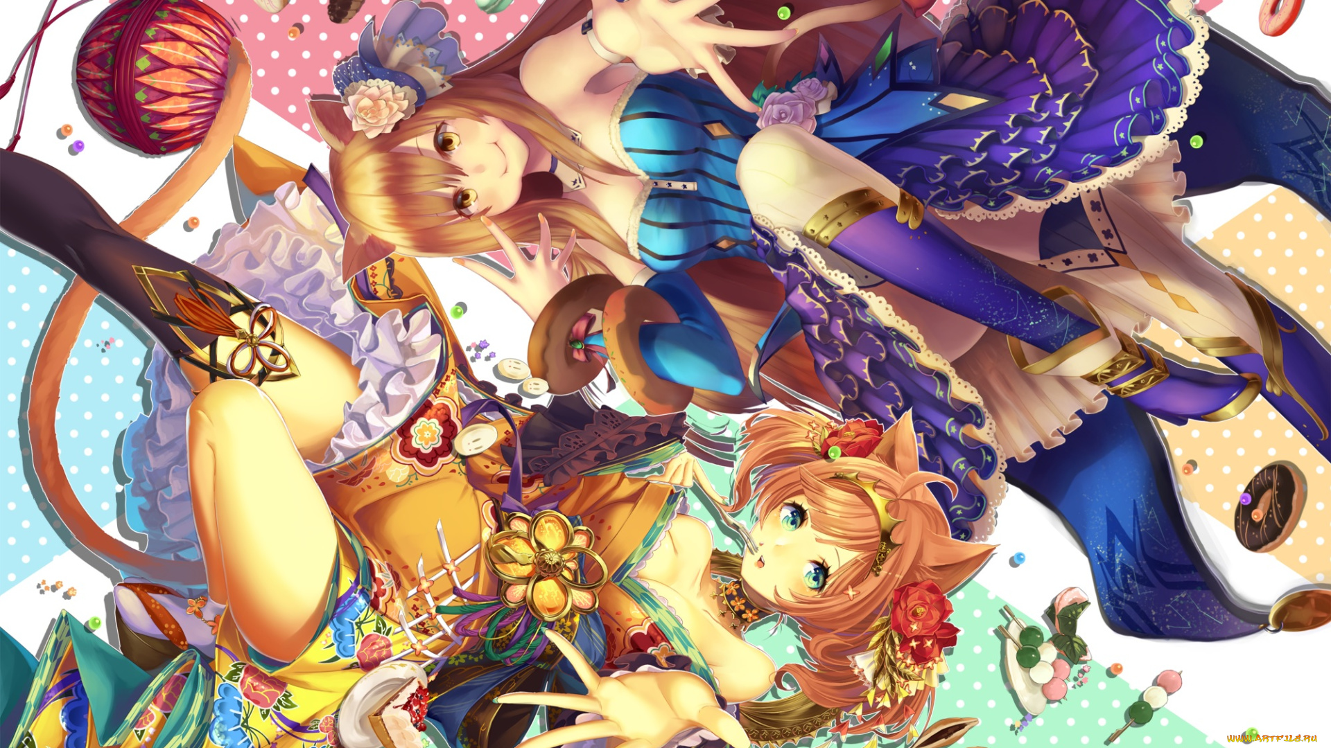 аниме, животные, , существа, 4th