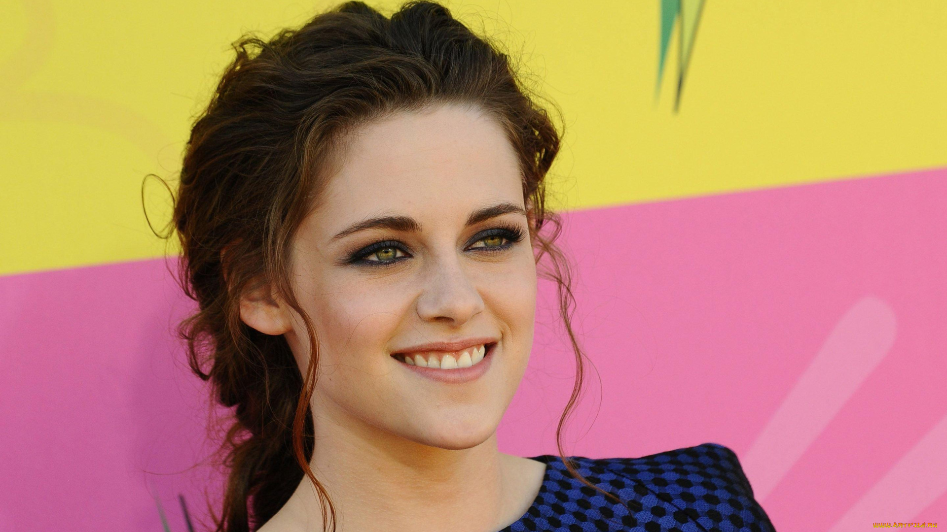 девушки, kristen, stewart, кристен, стюарт, актриса, шатенка, улыбка