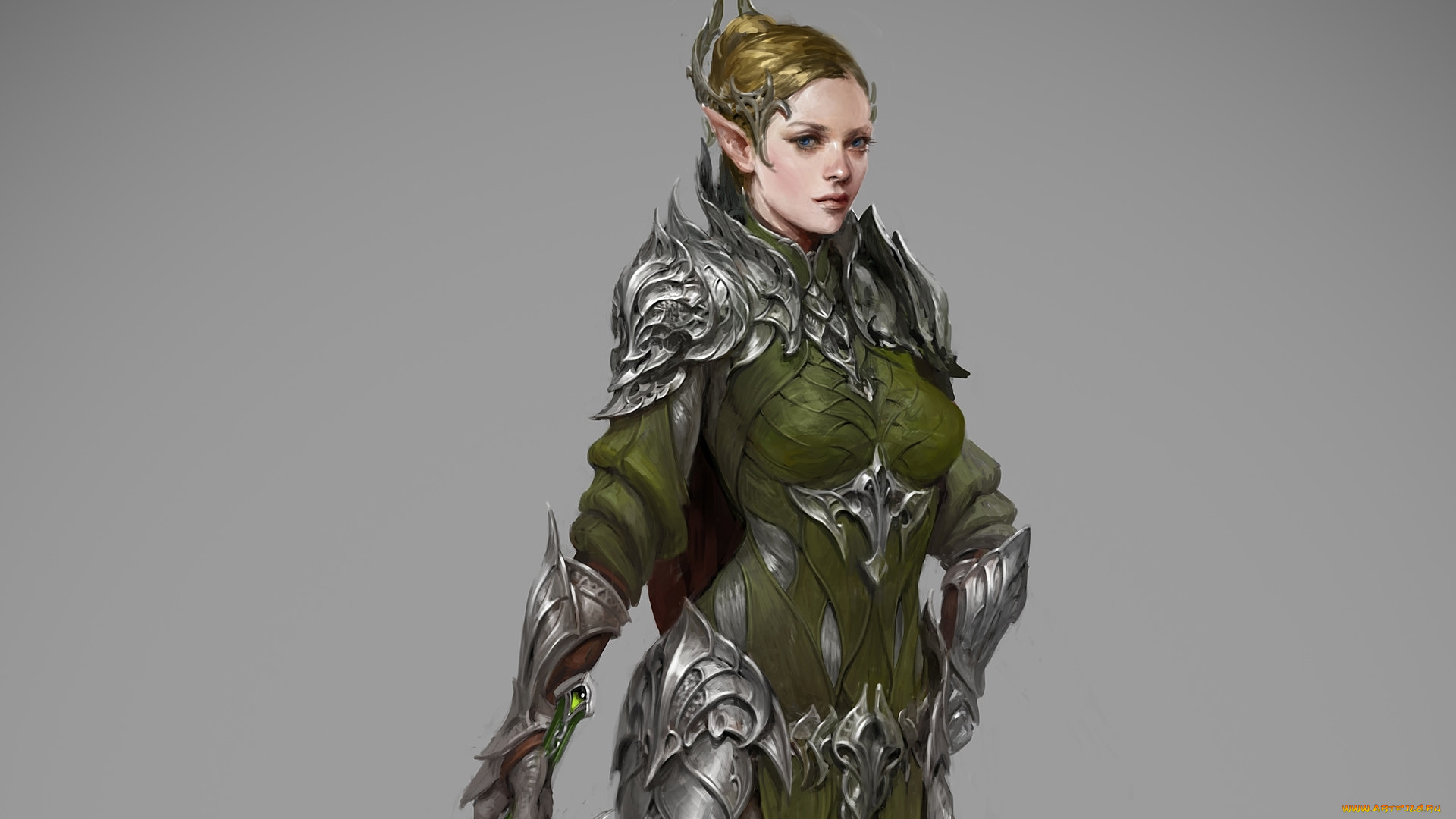 фэнтези, эльфы, фентези, эльф, девушка, арт