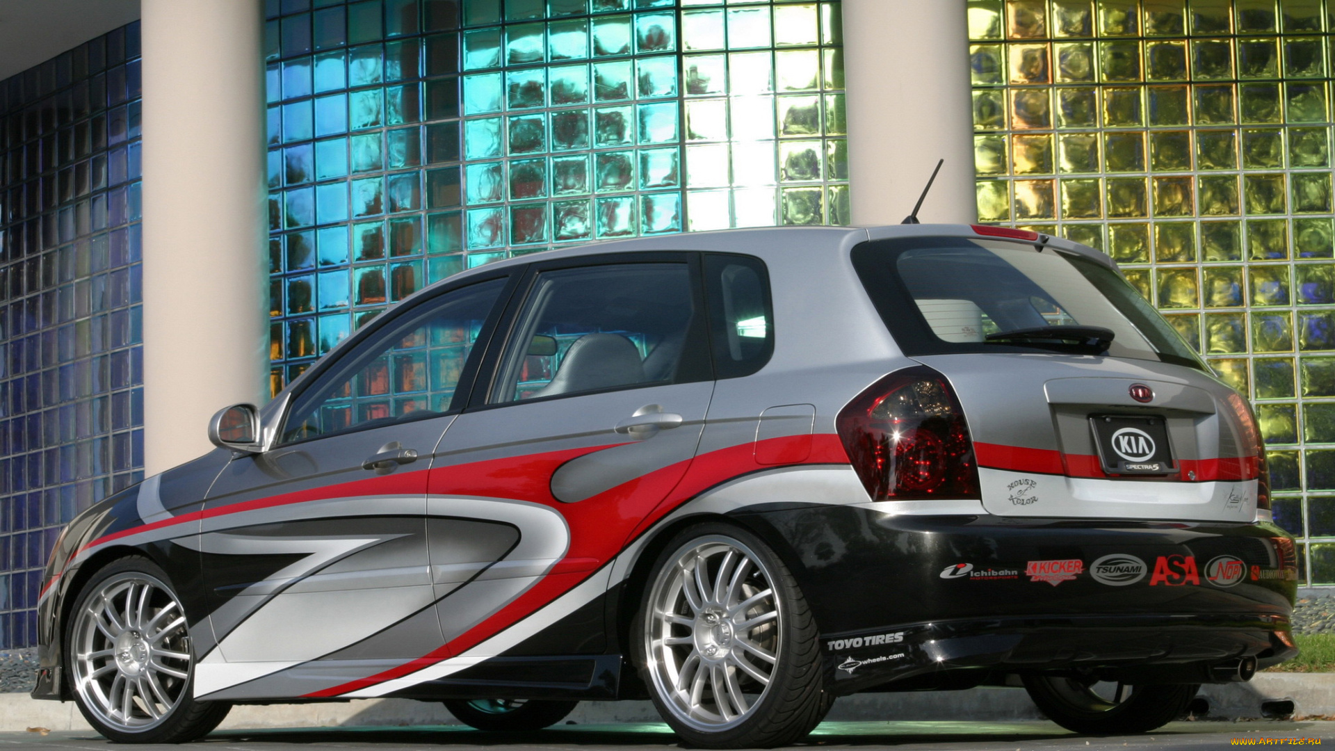 kia, spectra5, silver, surfer, concept, 2004, автомобили, kia, surfer, silver, spectra5, 2004, concept