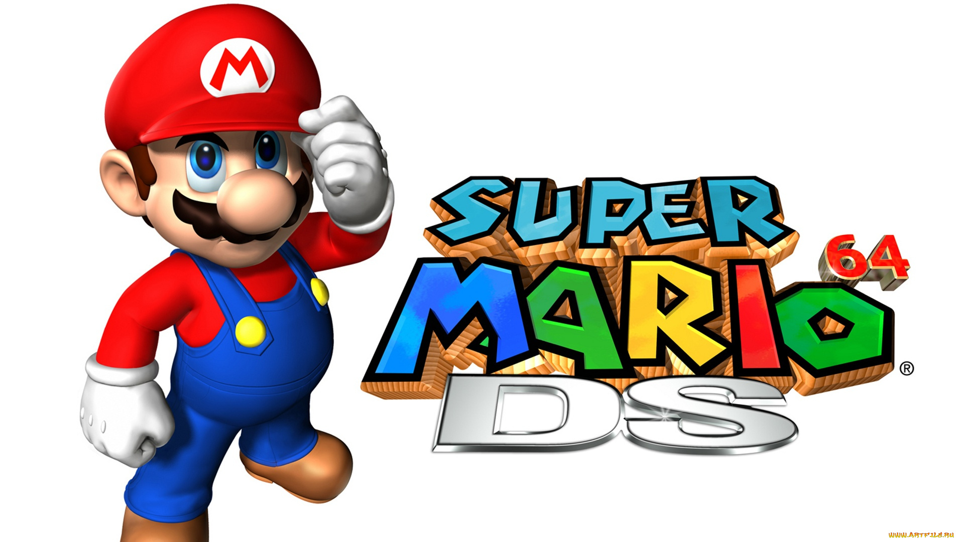 super, mario, 64, ds, видео, игры, персонаж
