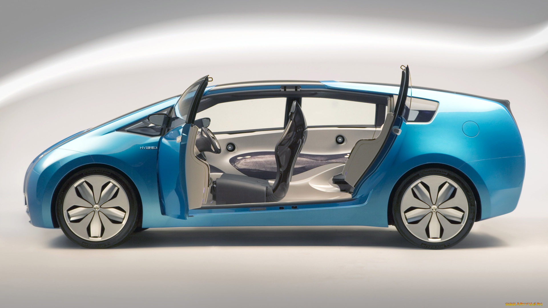 toyota, hybrid, x, concept, 2007, автомобили, toyota, 2007, concept, x, hybrid