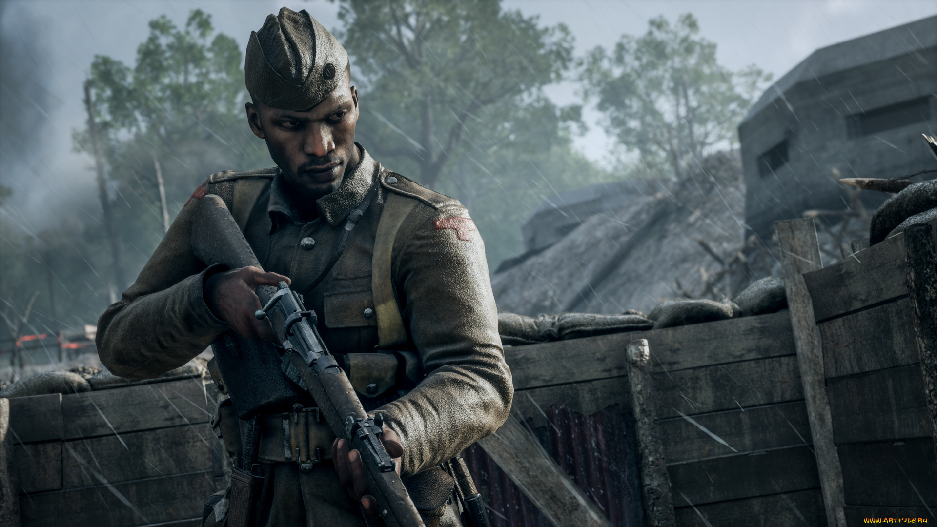 видео, игры, battlefield, 1, персонаж