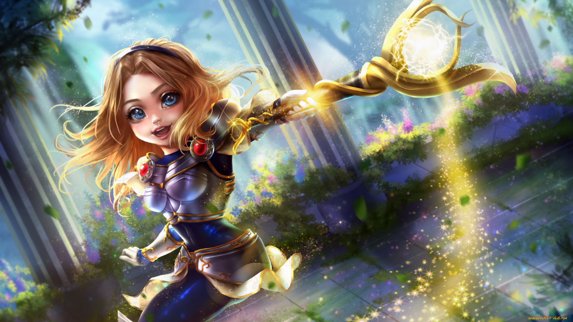 видео, игры, league, of, legends, league, of, legends, ролевая, action, lux