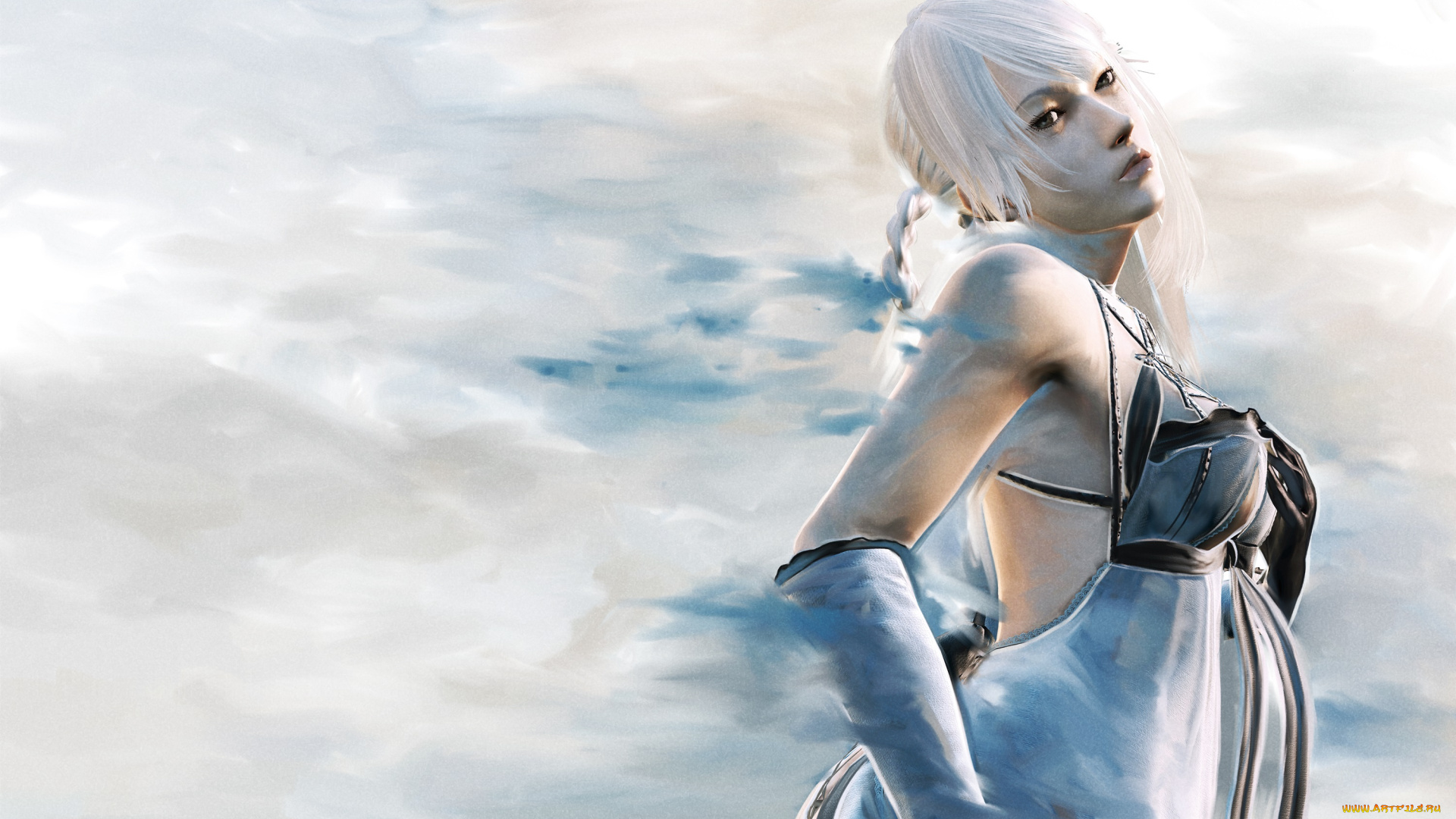 видео, игры, nier, kaine