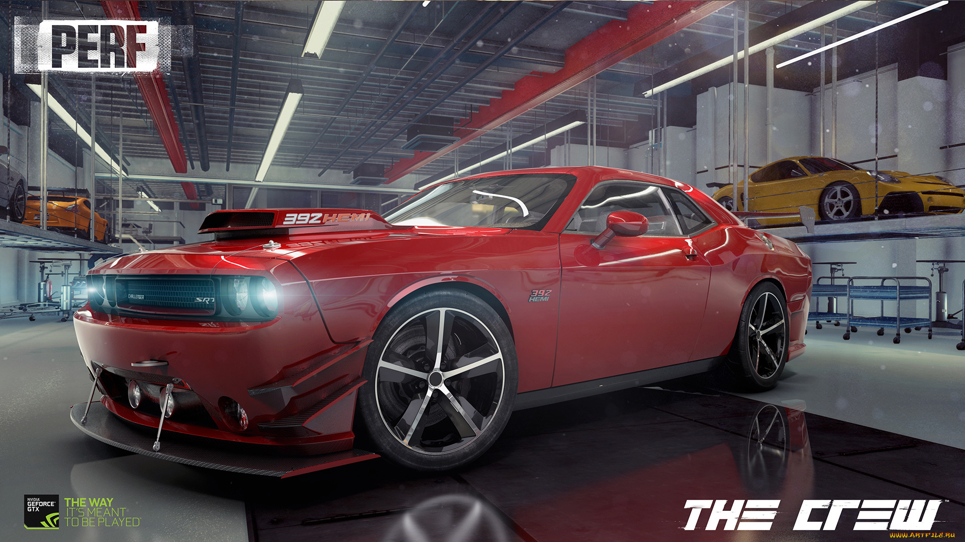 видео, игры, the, crew, автомобиль, фон