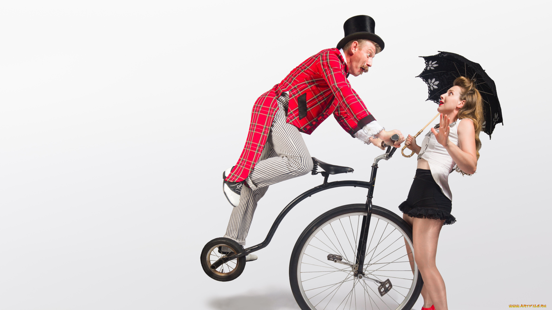 юмор, и, приколы, мужчина, девушка, взгляд, фон