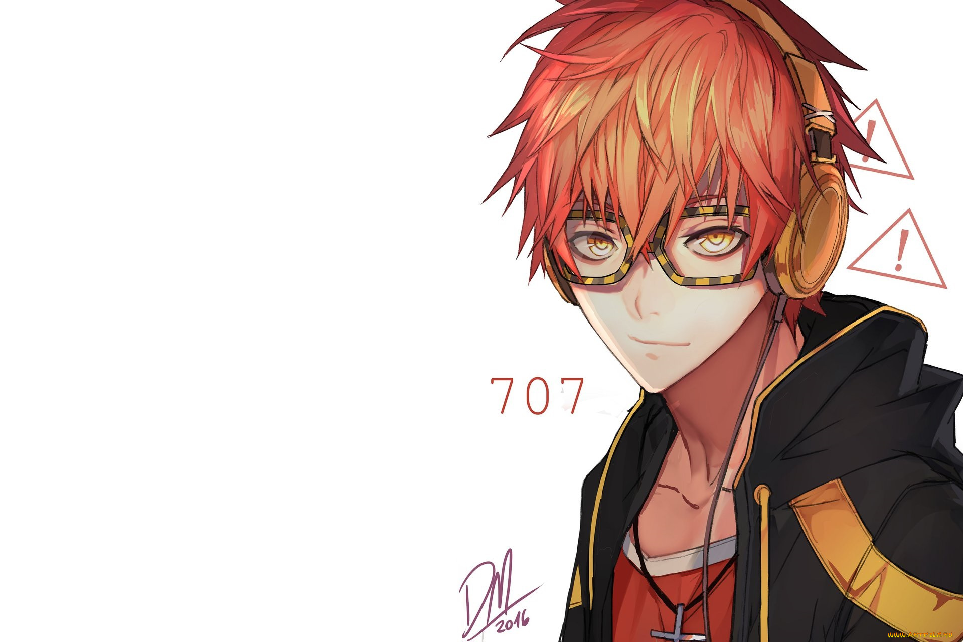 аниме, mystic, messenger, парень