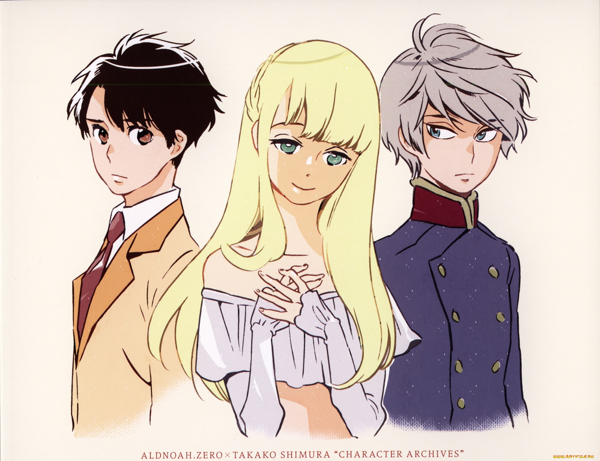 аниме, aldnoah, zero, асселум, инахо, слейн