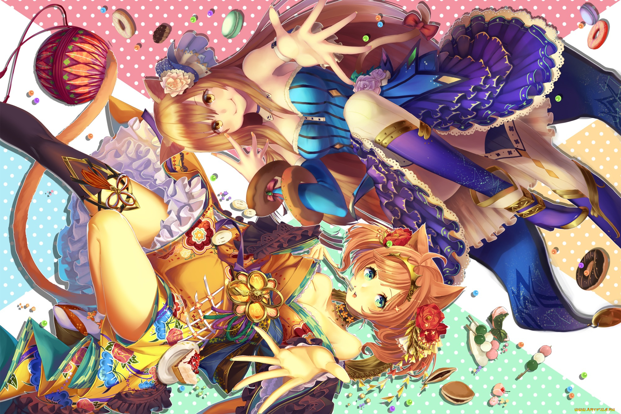 аниме, животные, , существа, 4th