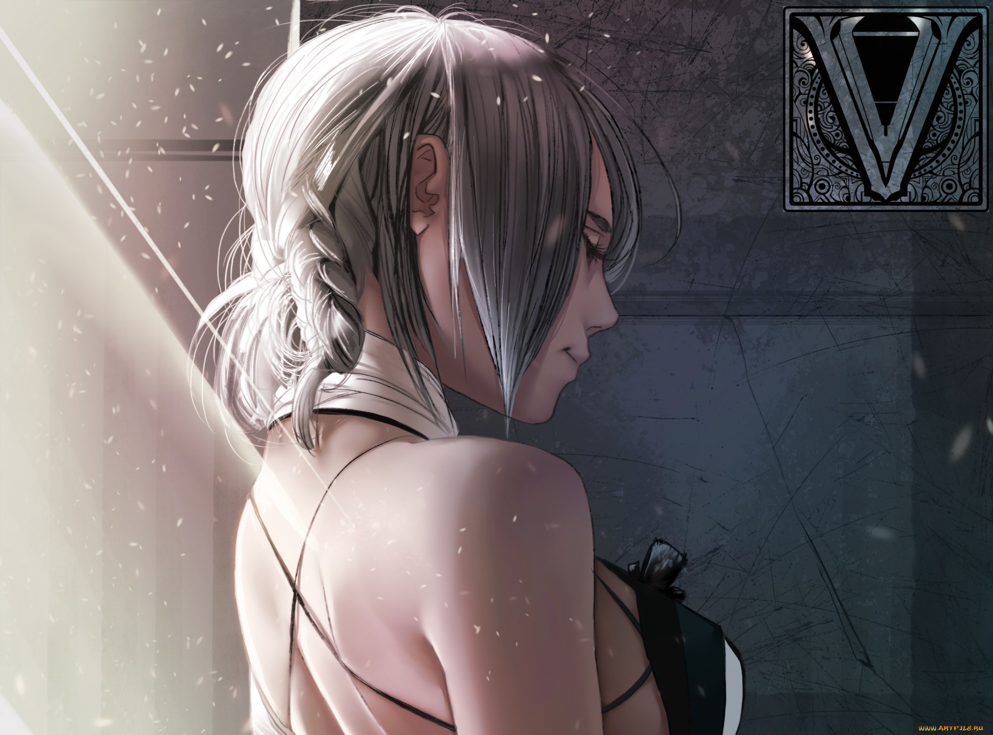 видео, игры, nier, kaine