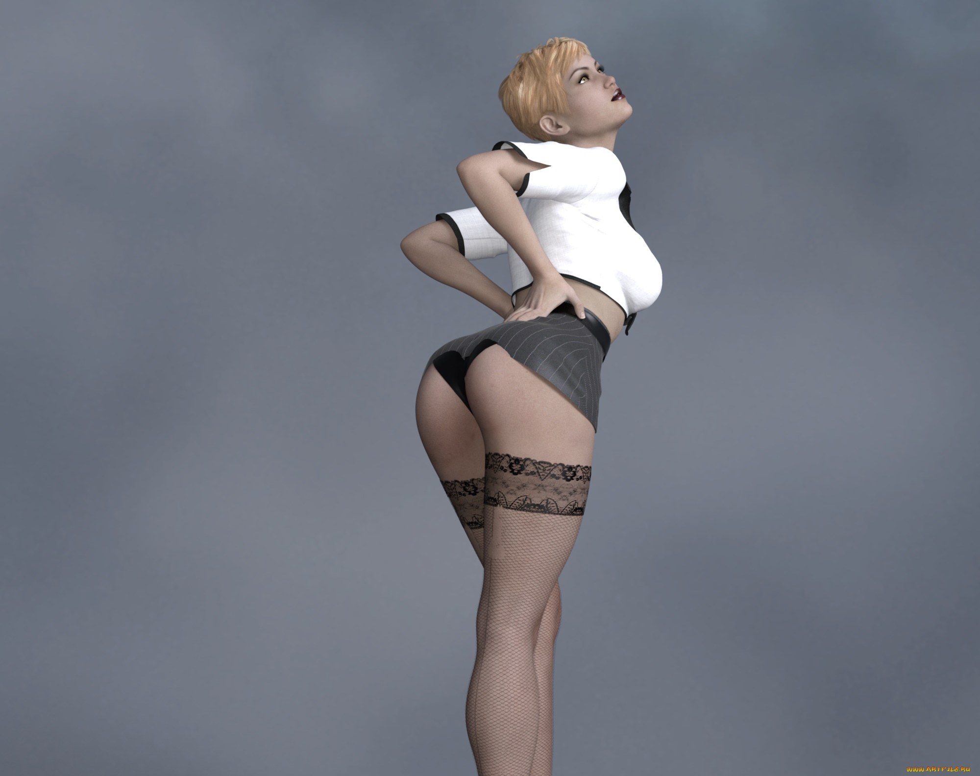 3д, графика, люди, , people, фон, взгляд, девушка