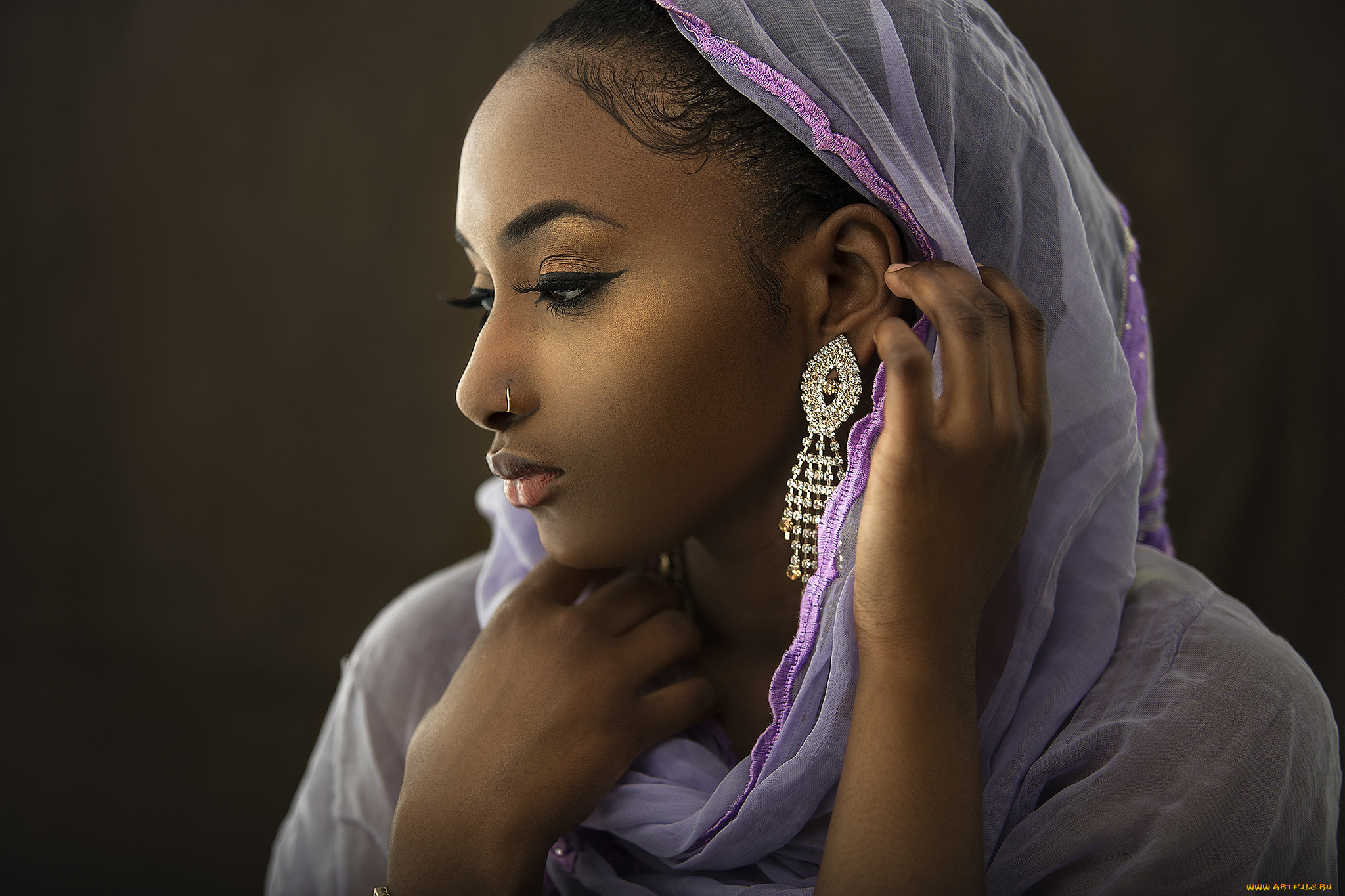 девушки, -unsort, , темнокожие, взгляд, лицо