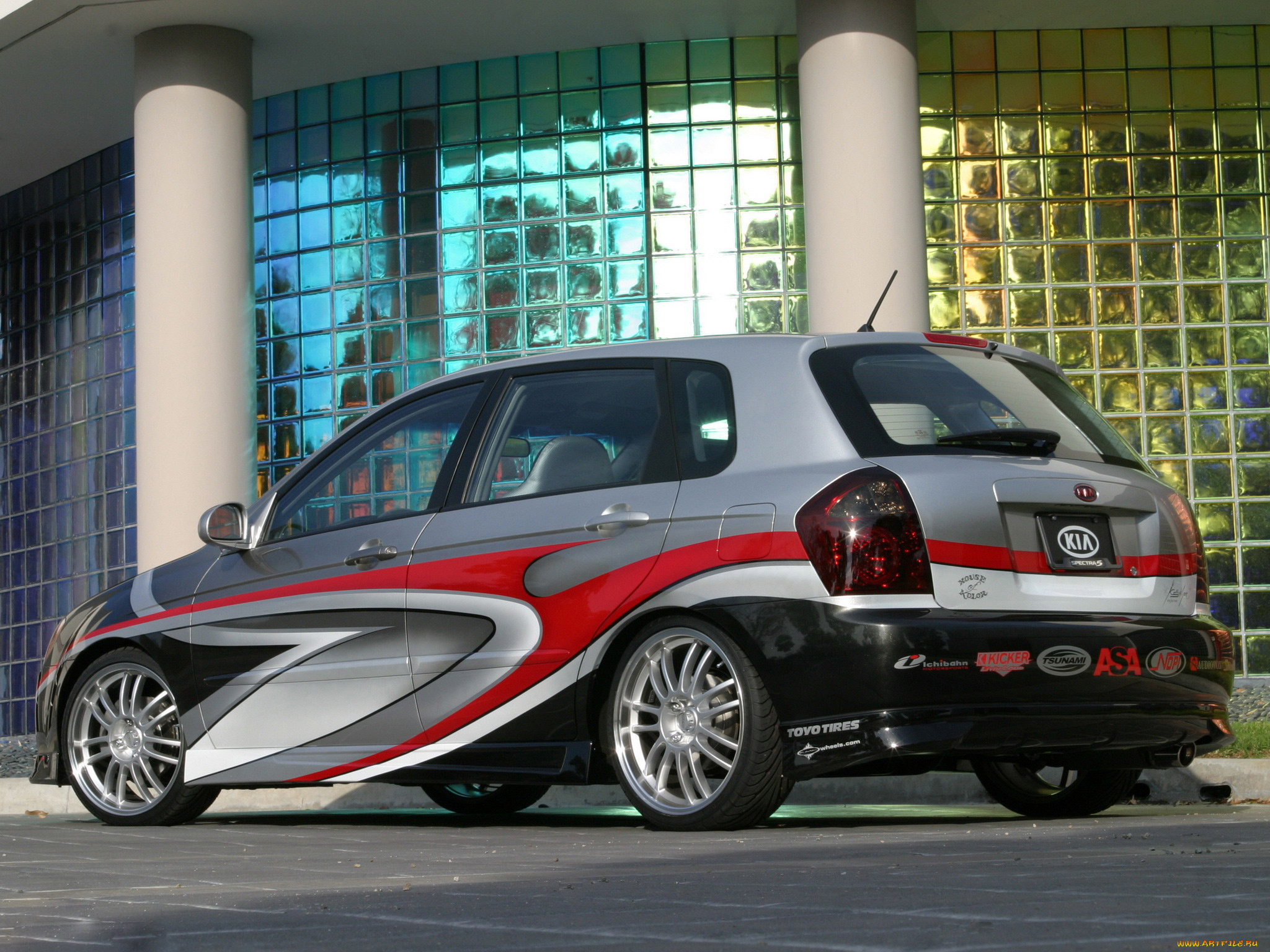 kia, spectra5, silver, surfer, concept, 2004, автомобили, kia, surfer, silver, spectra5, 2004, concept