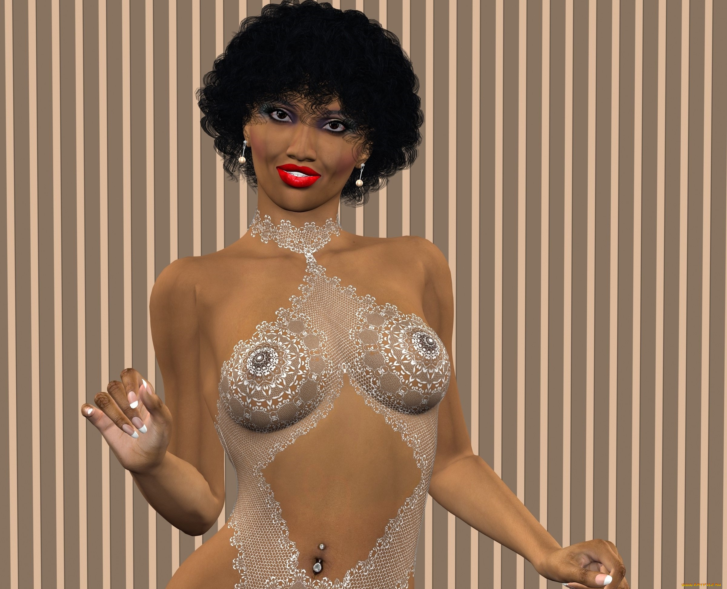 3д, графика, люди, , people, девушка, взгляд, фон