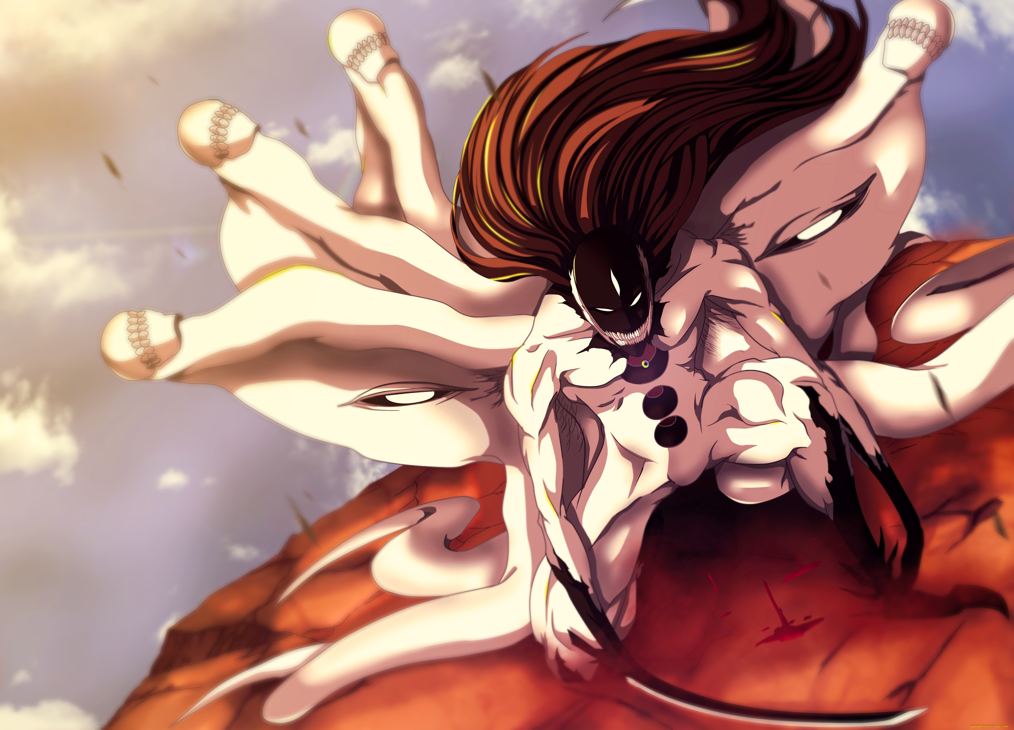 аниме, bleach, sousuke, aizen