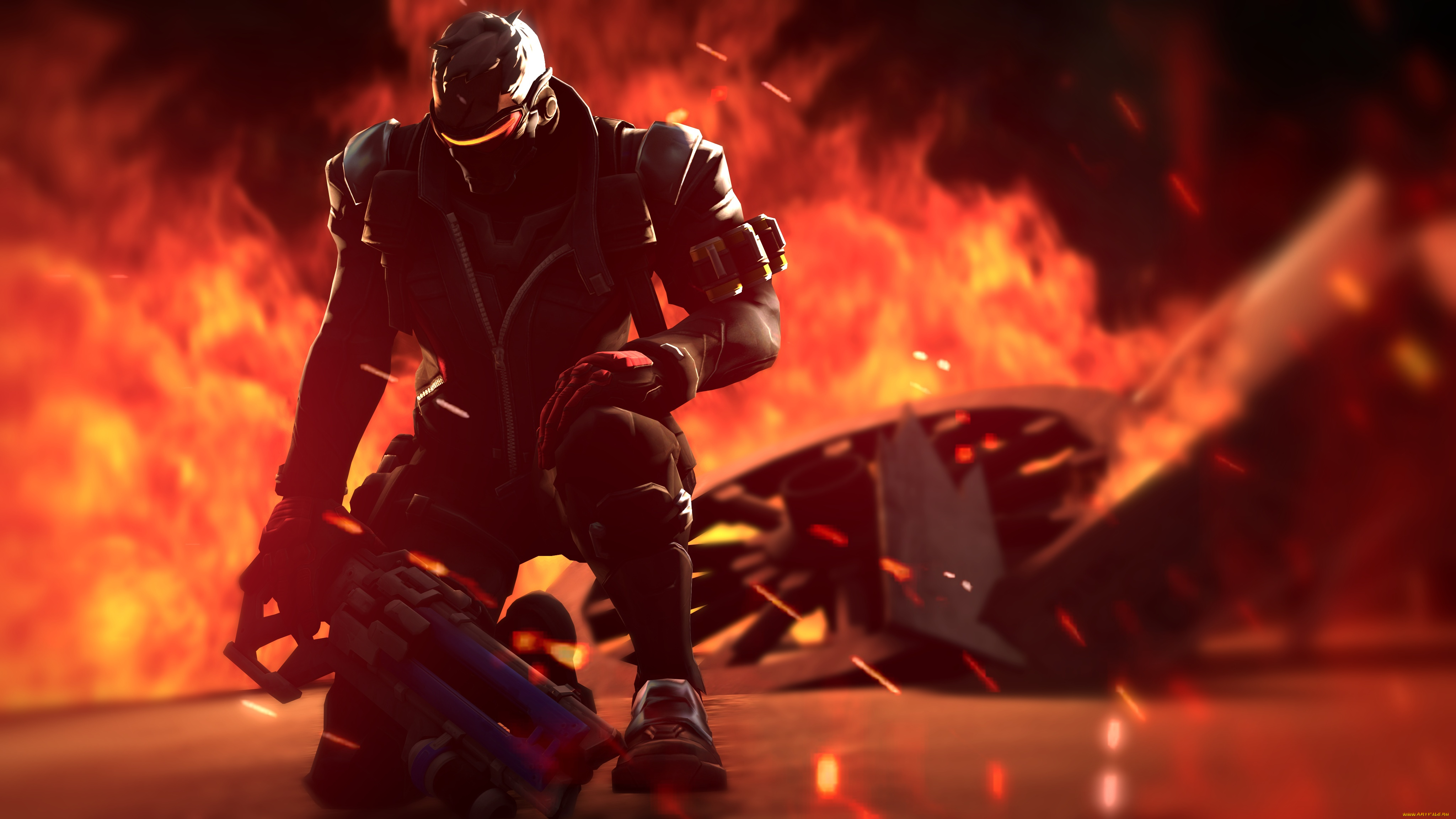 видео, игры, overwatch, персонаж