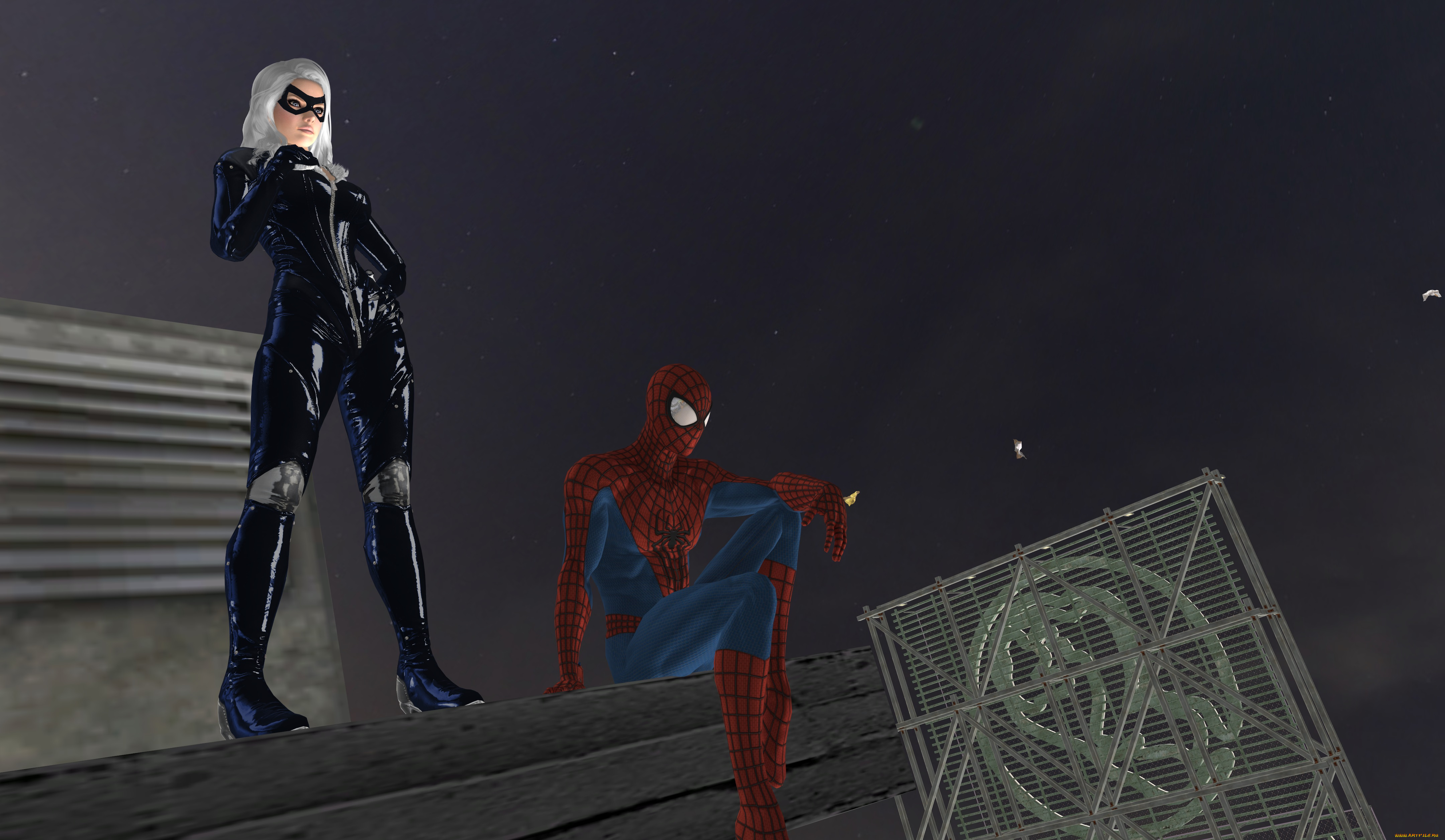 3д, графика, фантазия, , fantasy, взгляд, девушка, человек, паук, маска, фон