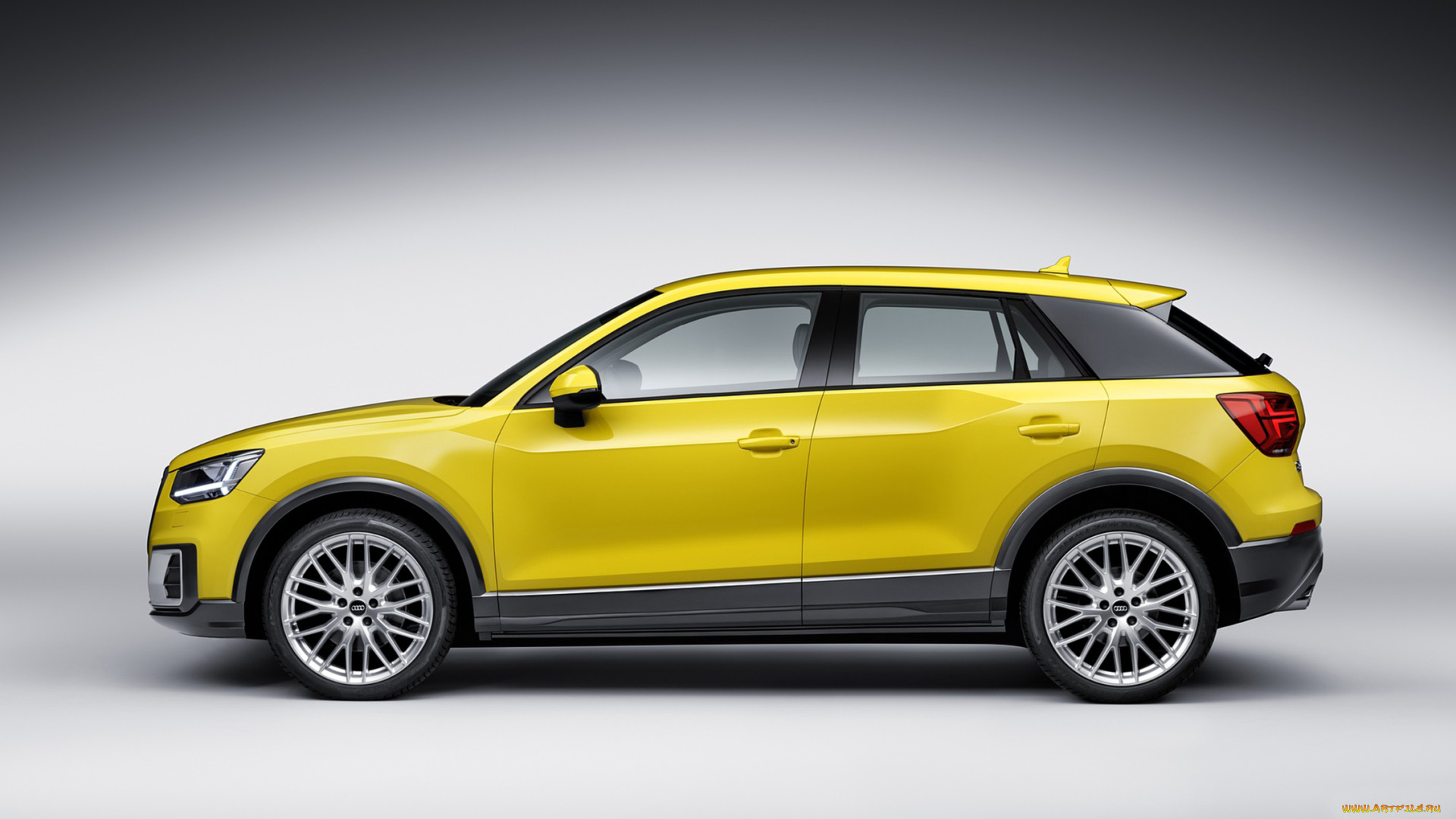 audi, q2, tdi, 2017, автомобили, audi, q2, жёлтый, 2017, tdi
