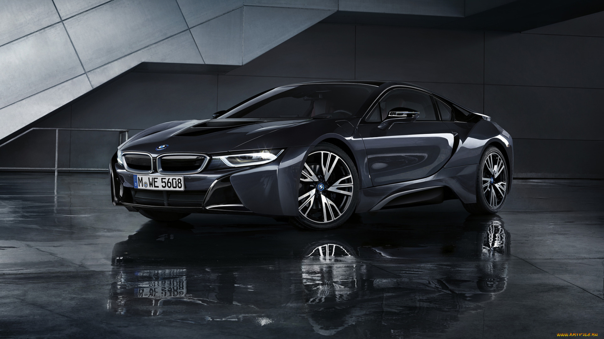 bmw, i8, protonic, dark, silver, special, edition, 2017, автомобили, bmw, i8, dark, silver, special, edition, 2017, protonic