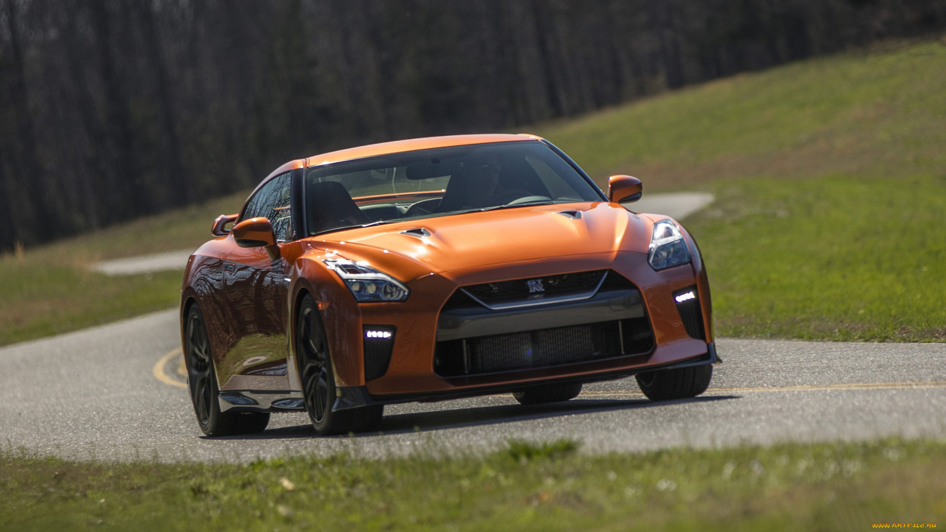nissan, gt-r, 2017, автомобили, nissan, datsun, оранжевый, 2017, gt-r