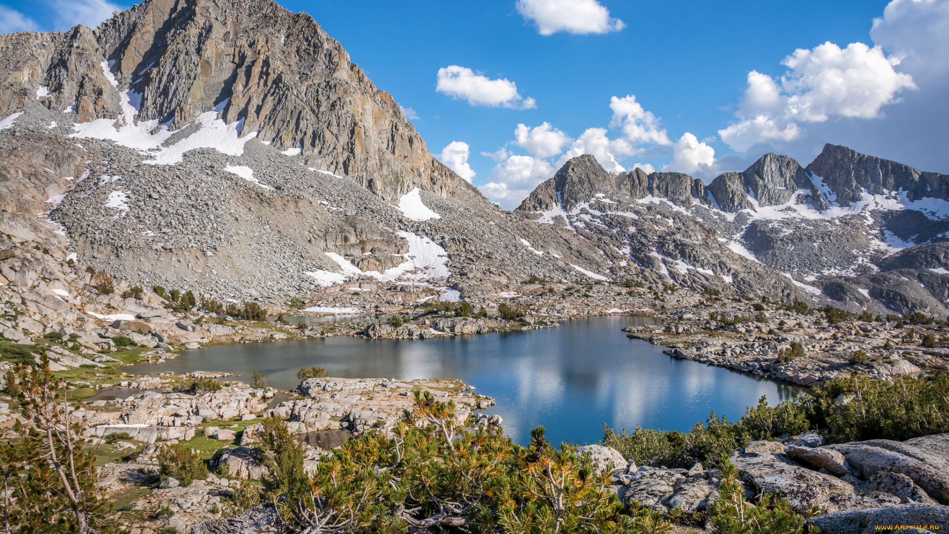 природа, горы, простор