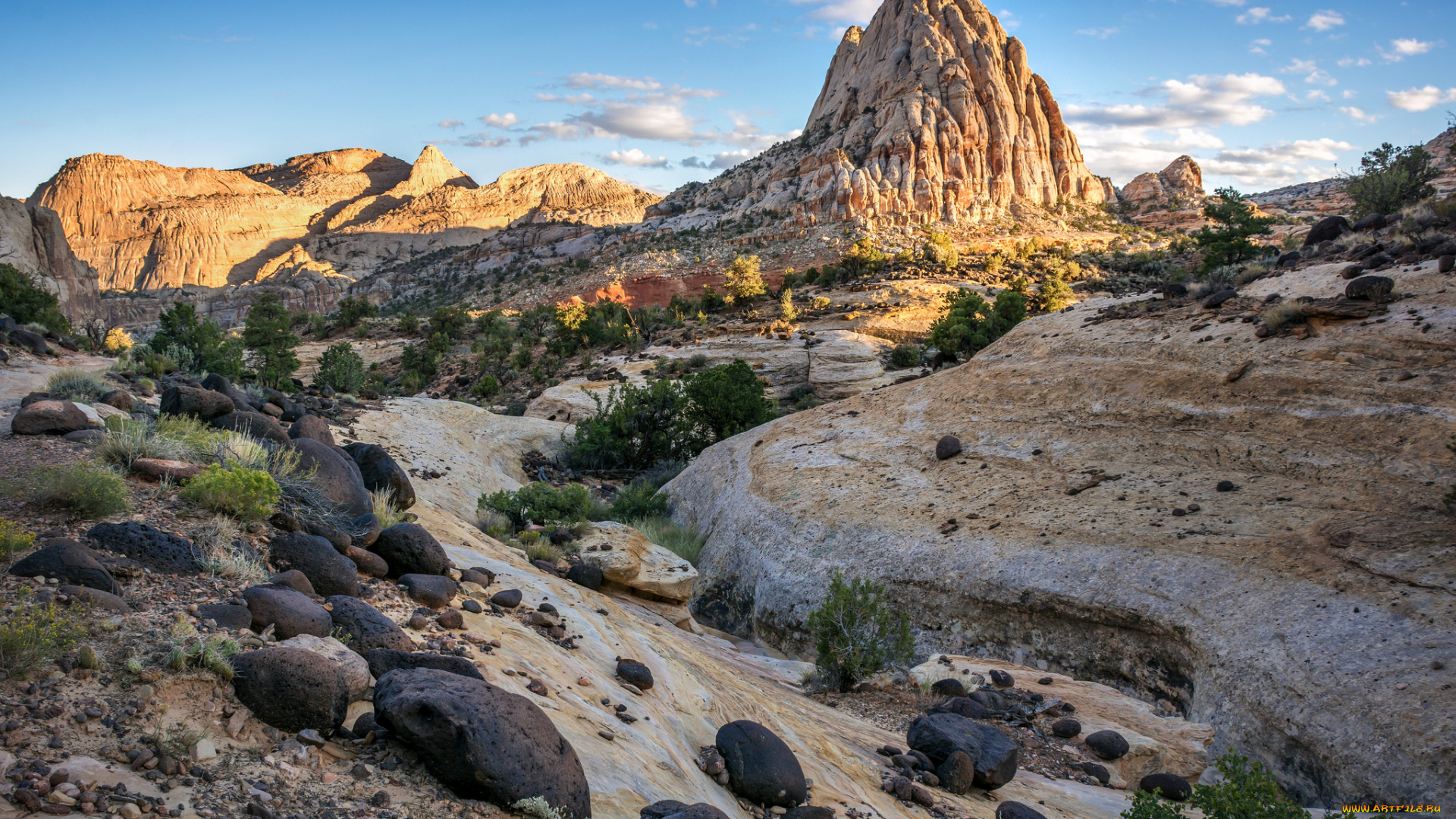 природа, горы, простор