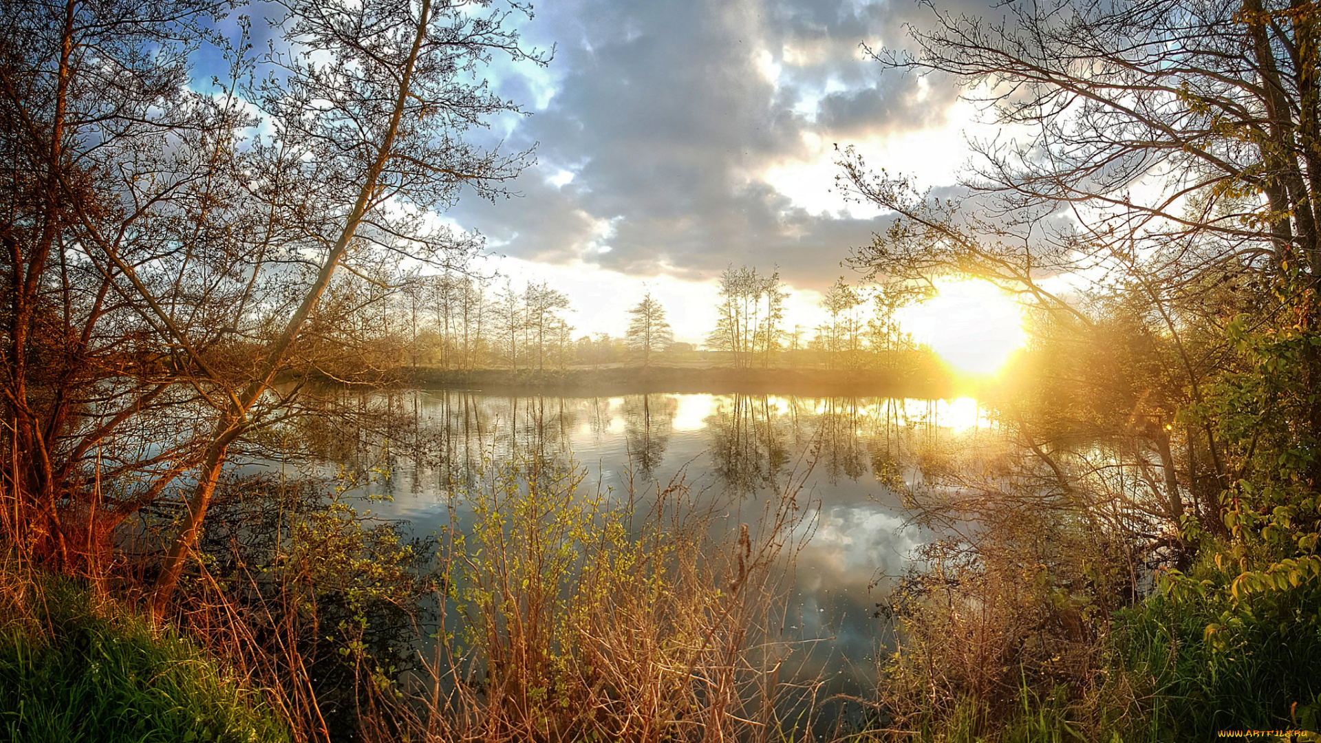 природа, восходы, закаты, простор