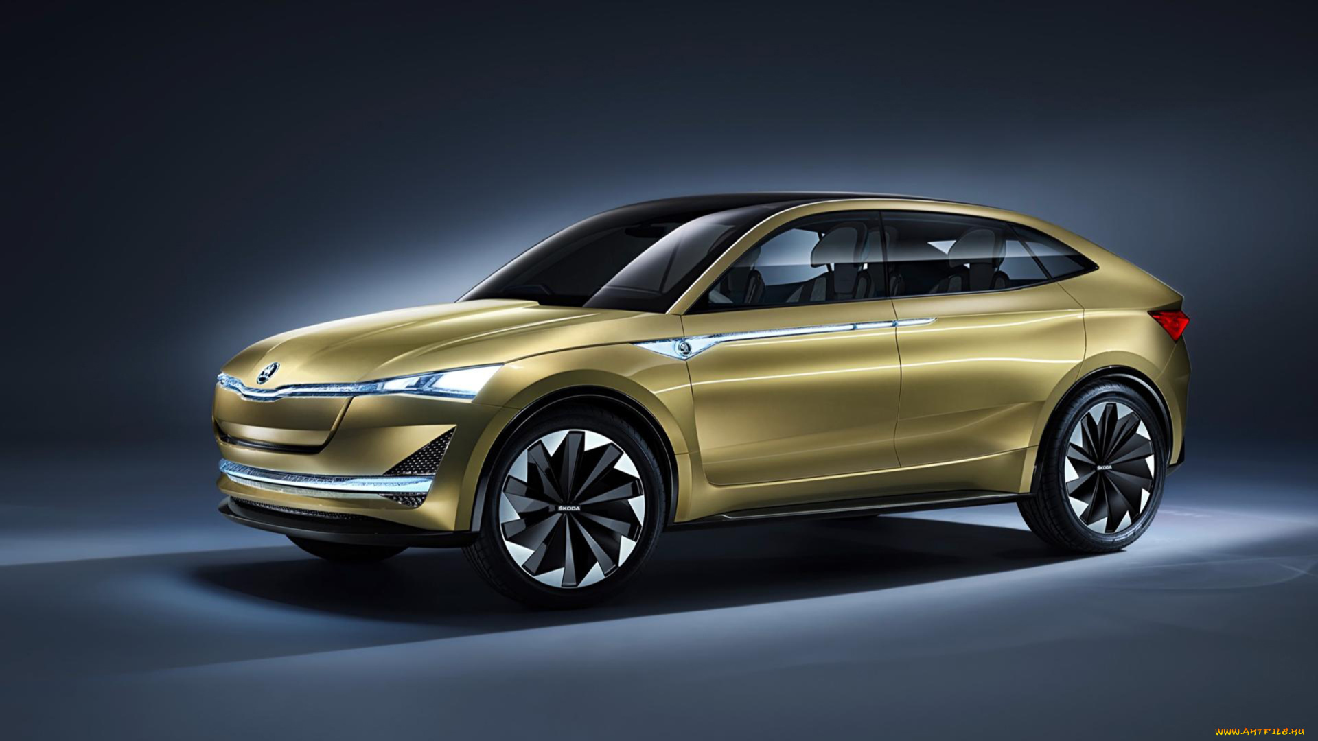 skoda, vision, e, concept, 2017, автомобили, skoda, 2017, concept, vision, e