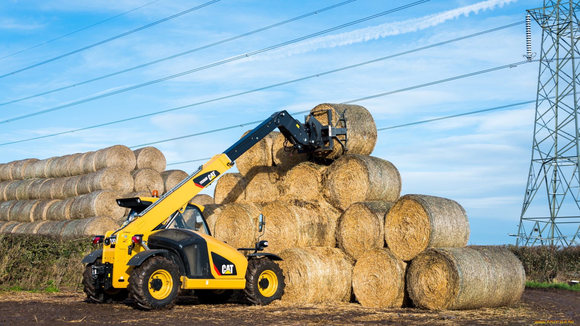 техника, автопогрузчики, caterpillar