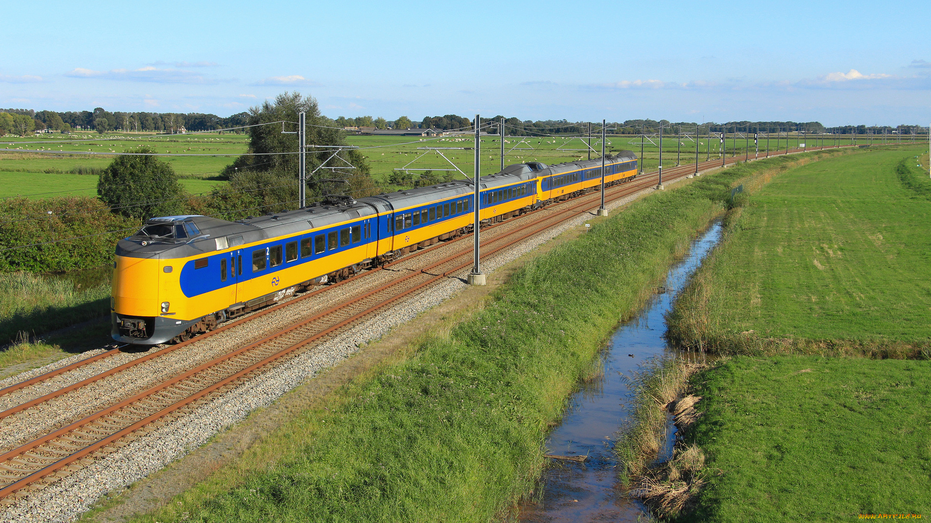 техника, электровозы, локомотив, состав