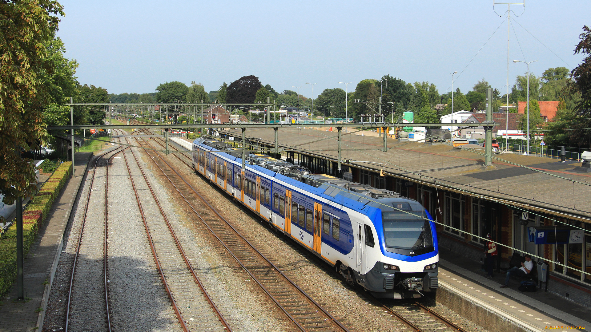 техника, электровозы, локомотив, состав