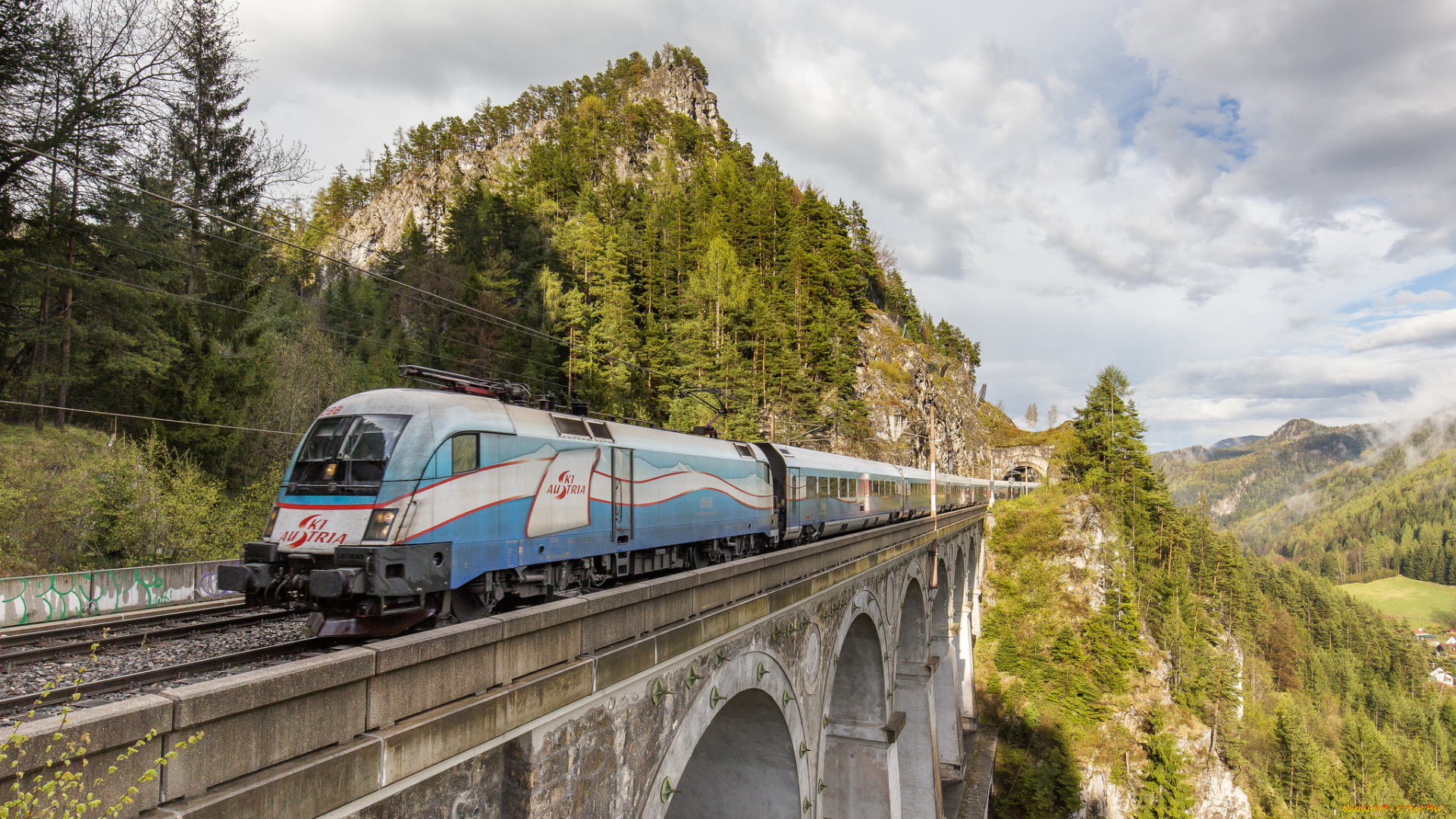 техника, электровозы, локомотив, состав