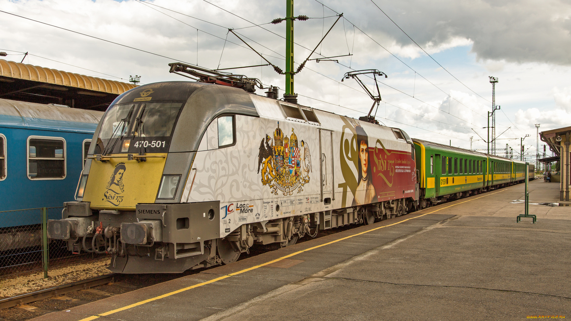 техника, электровозы, состав, локомотив