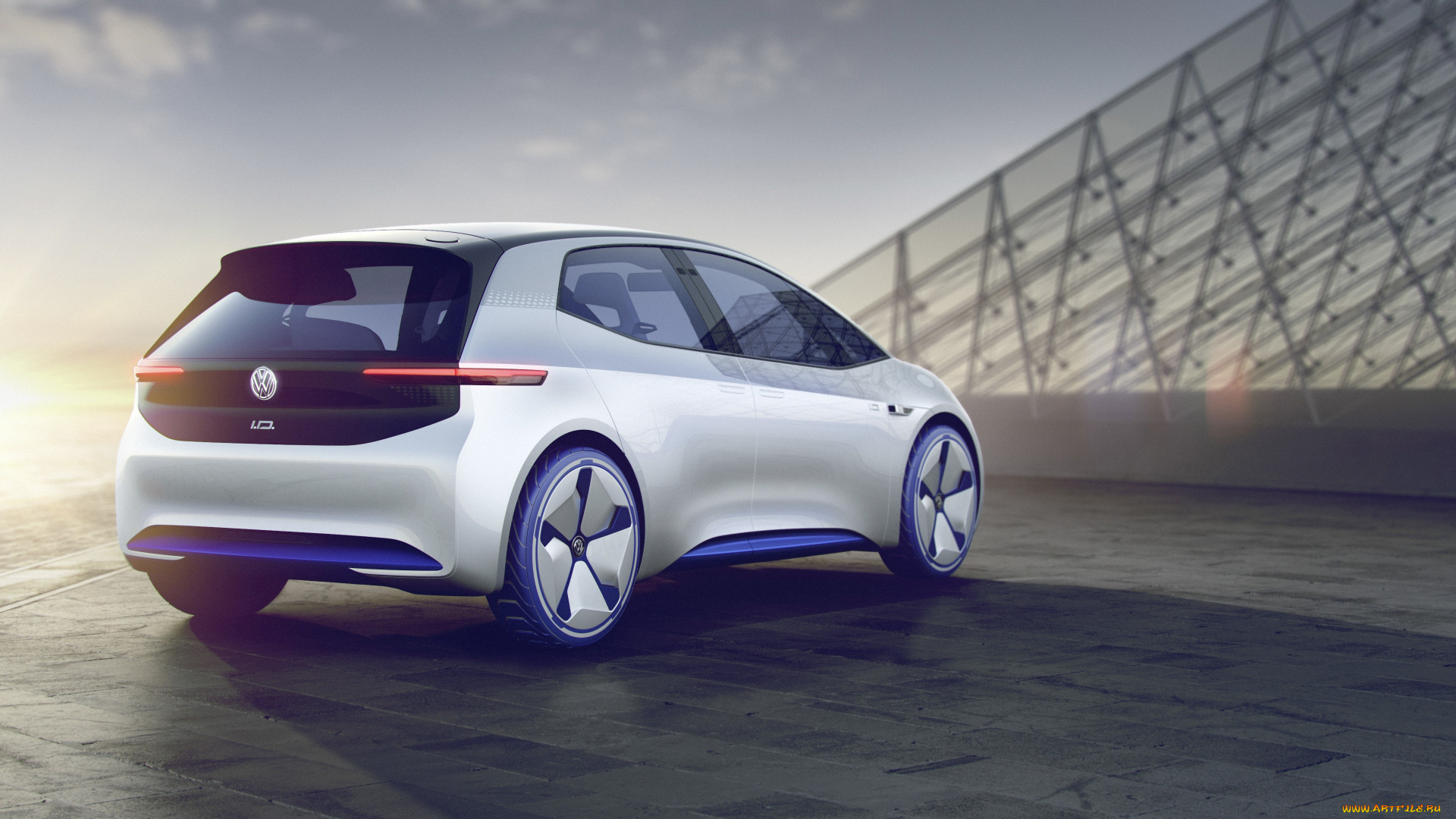 volkswagen, id, concept, 2016, автомобили, volkswagen, 2016, concept, id