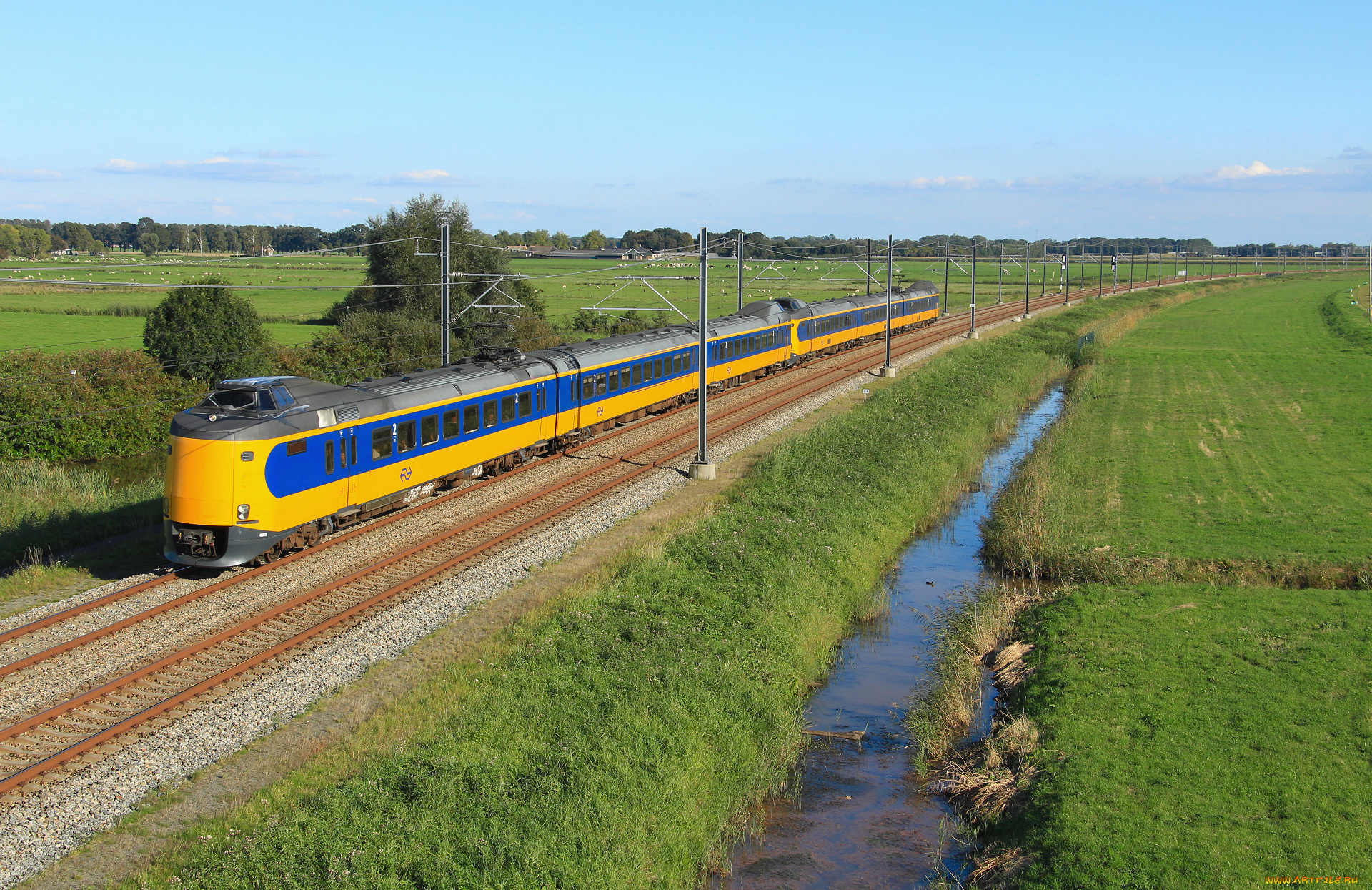 техника, электровозы, локомотив, состав