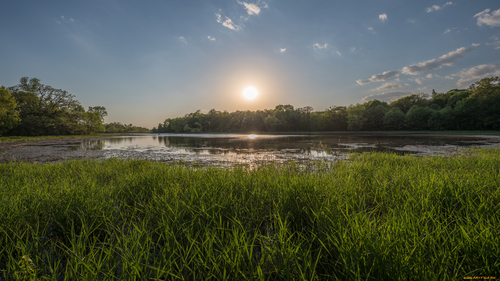 природа, восходы, закаты, простор