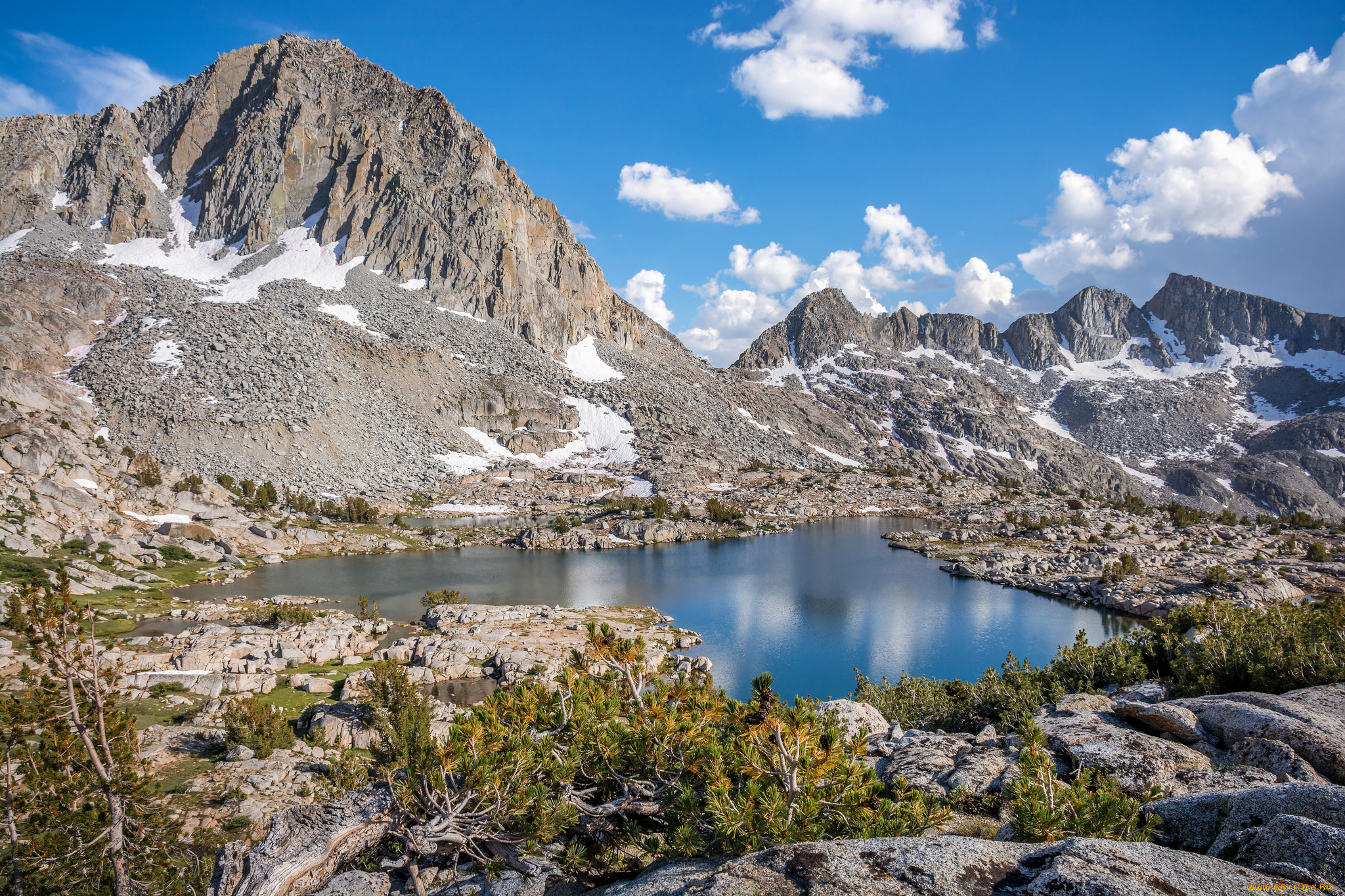 природа, горы, простор