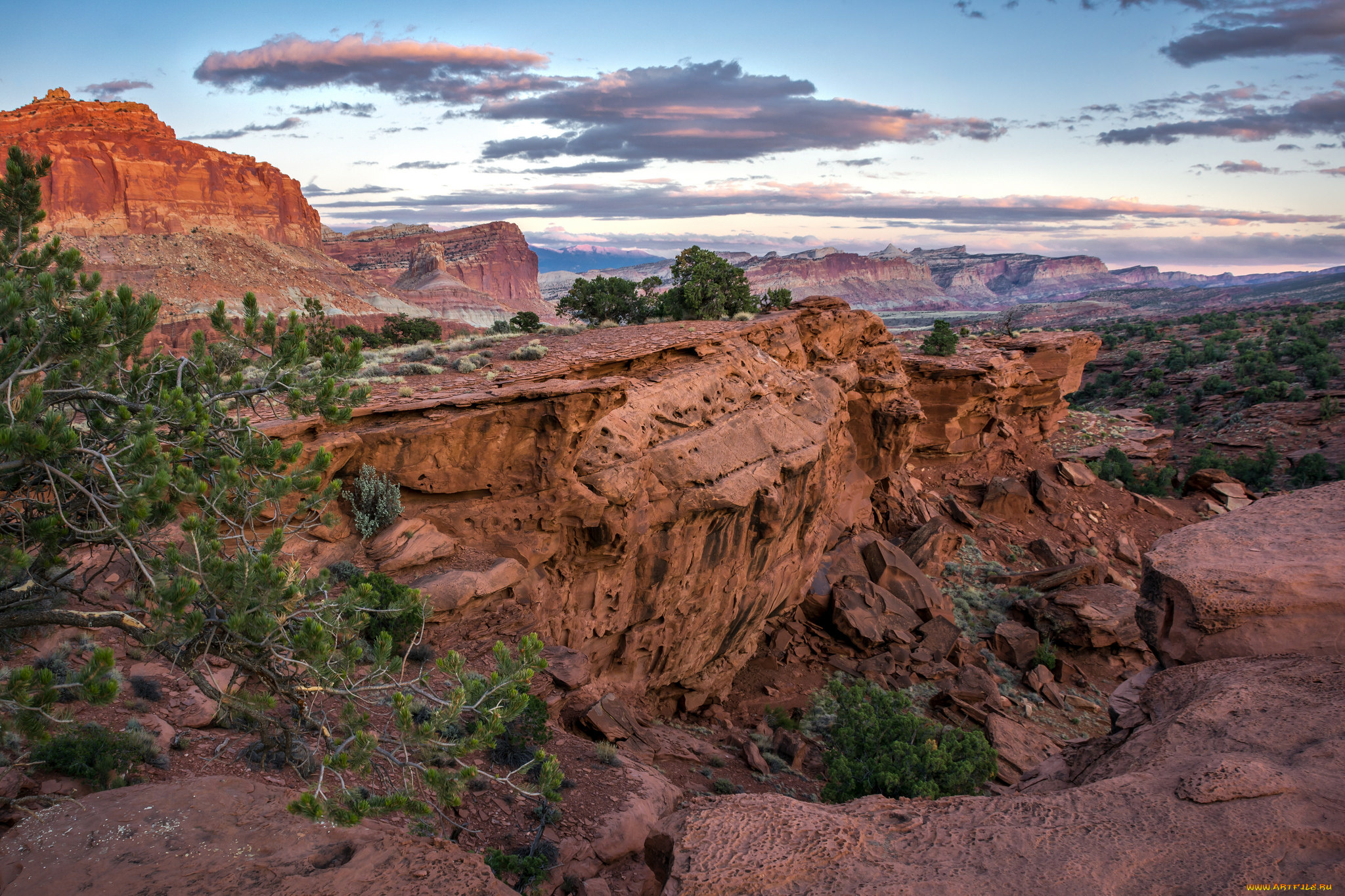 природа, горы, простор