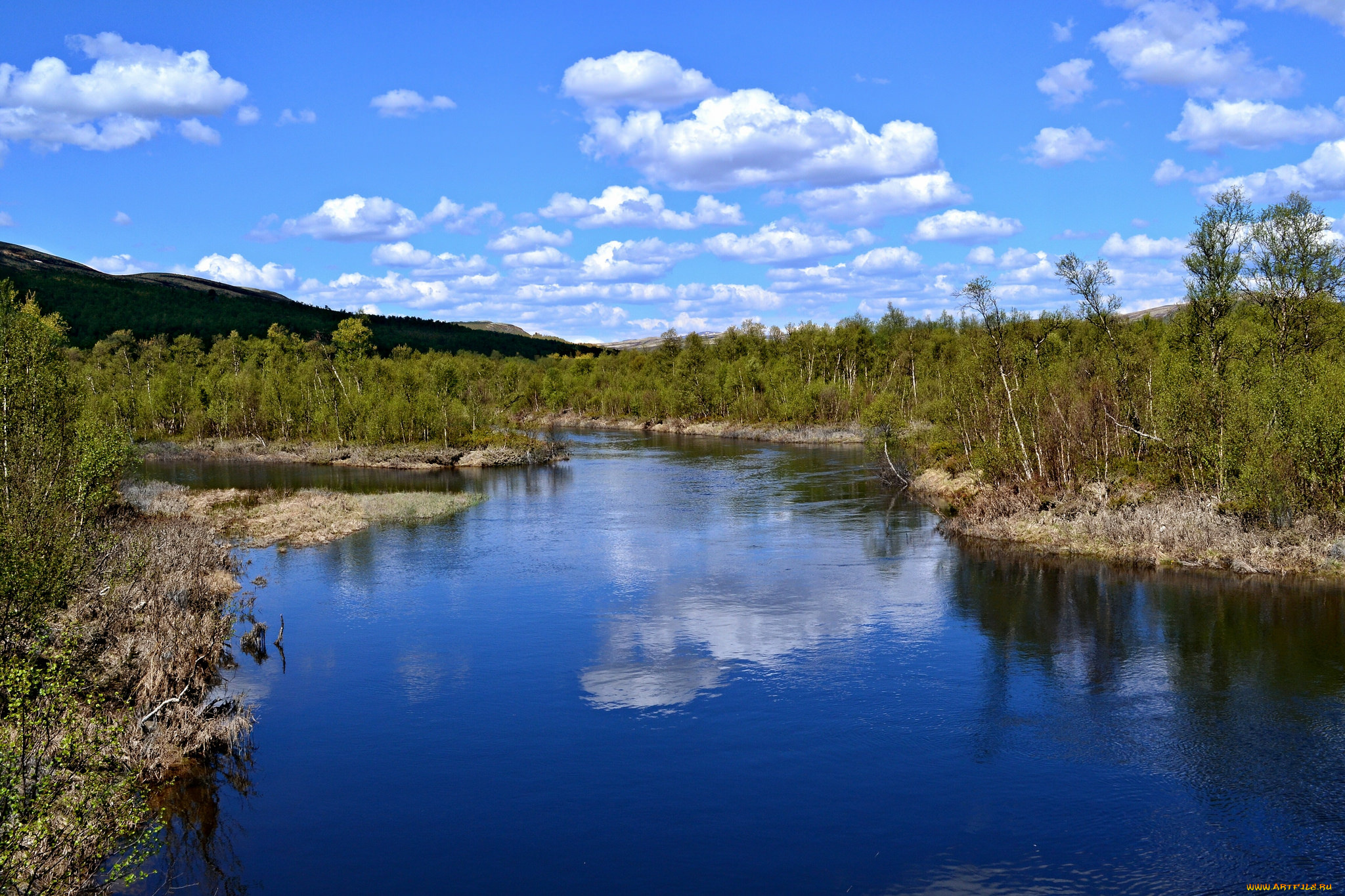 природа, реки, озера, простор