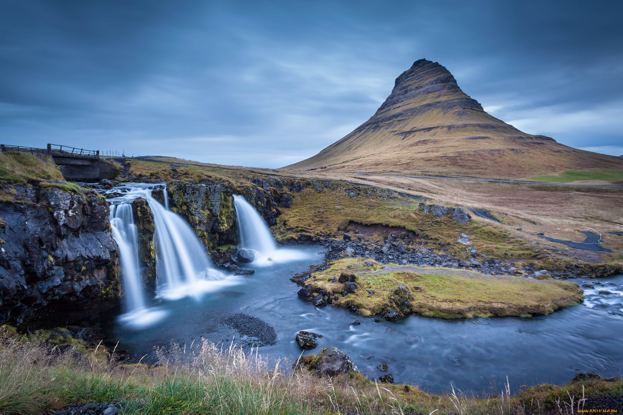 природа, водопады, простор