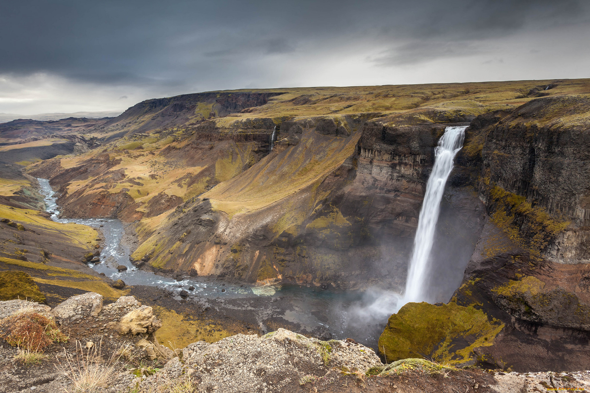 природа, водопады, простор