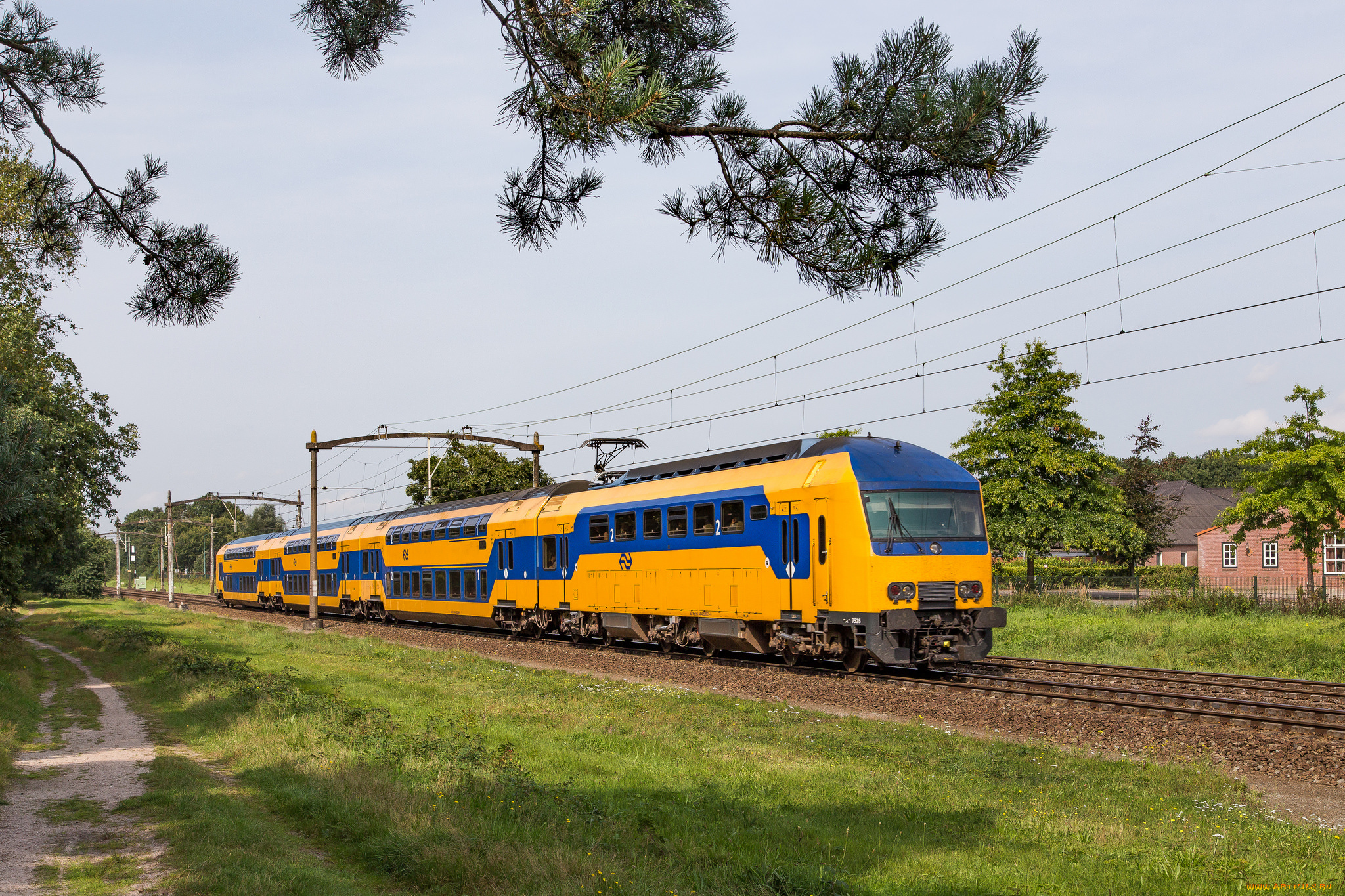 техника, электровозы, локомотив, состав