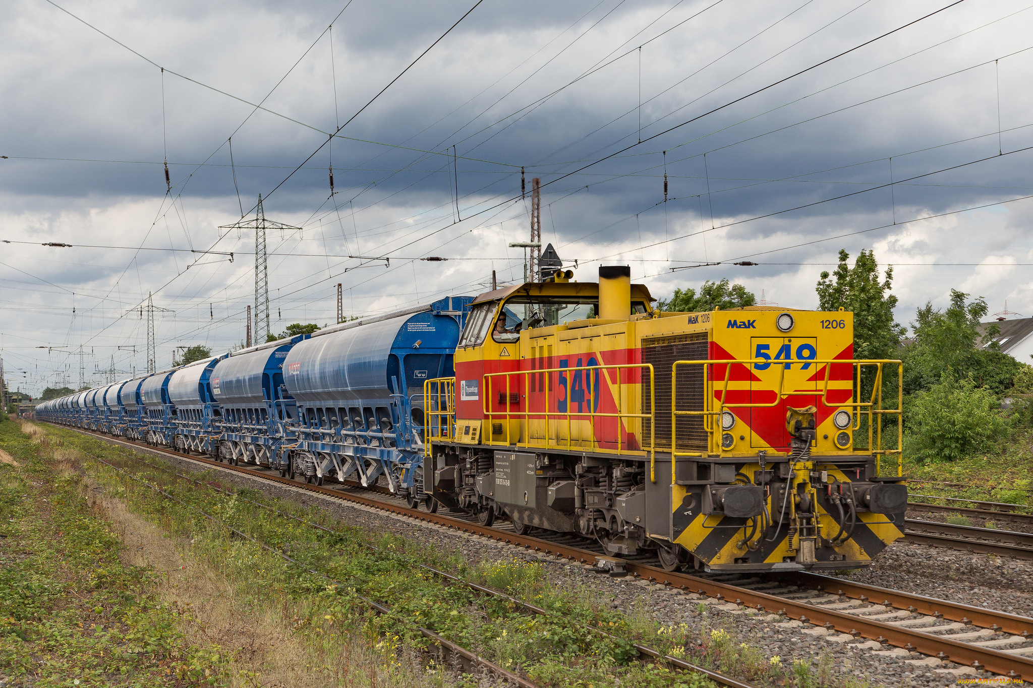 техника, поезда, состав, локомотив