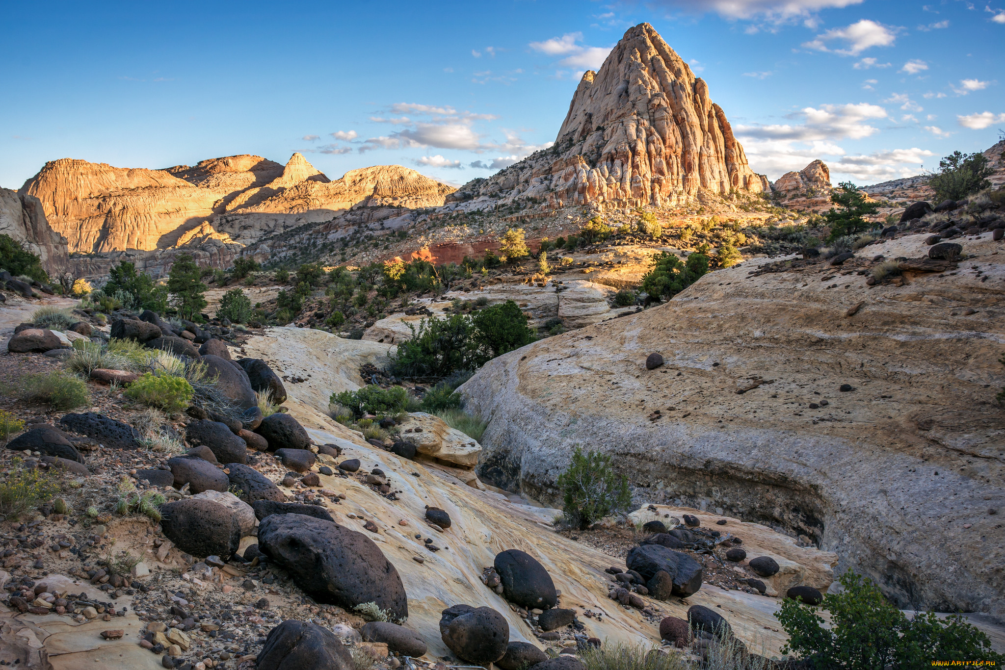 природа, горы, простор