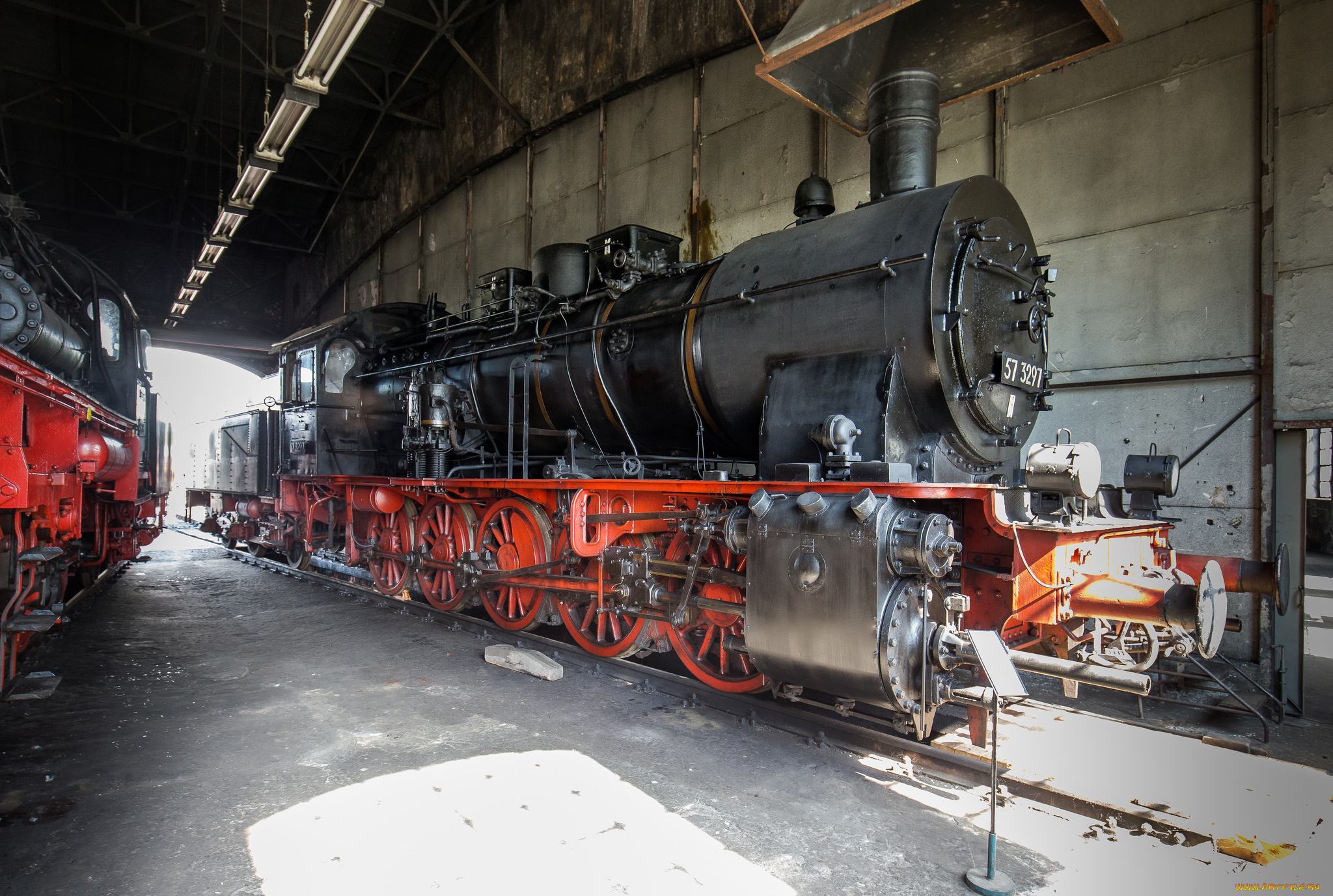 техника, паровозы, состав, локомотив